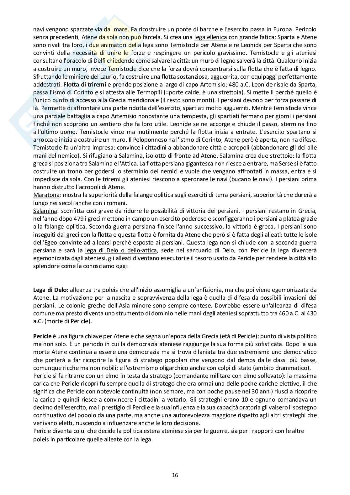 Appunti del corso di Storia antica e medievale Pag. 16