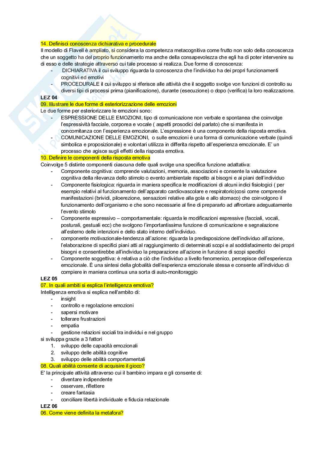 Linguaggi espressivi nei processi di apprendimento e crescita personale Pag. 2