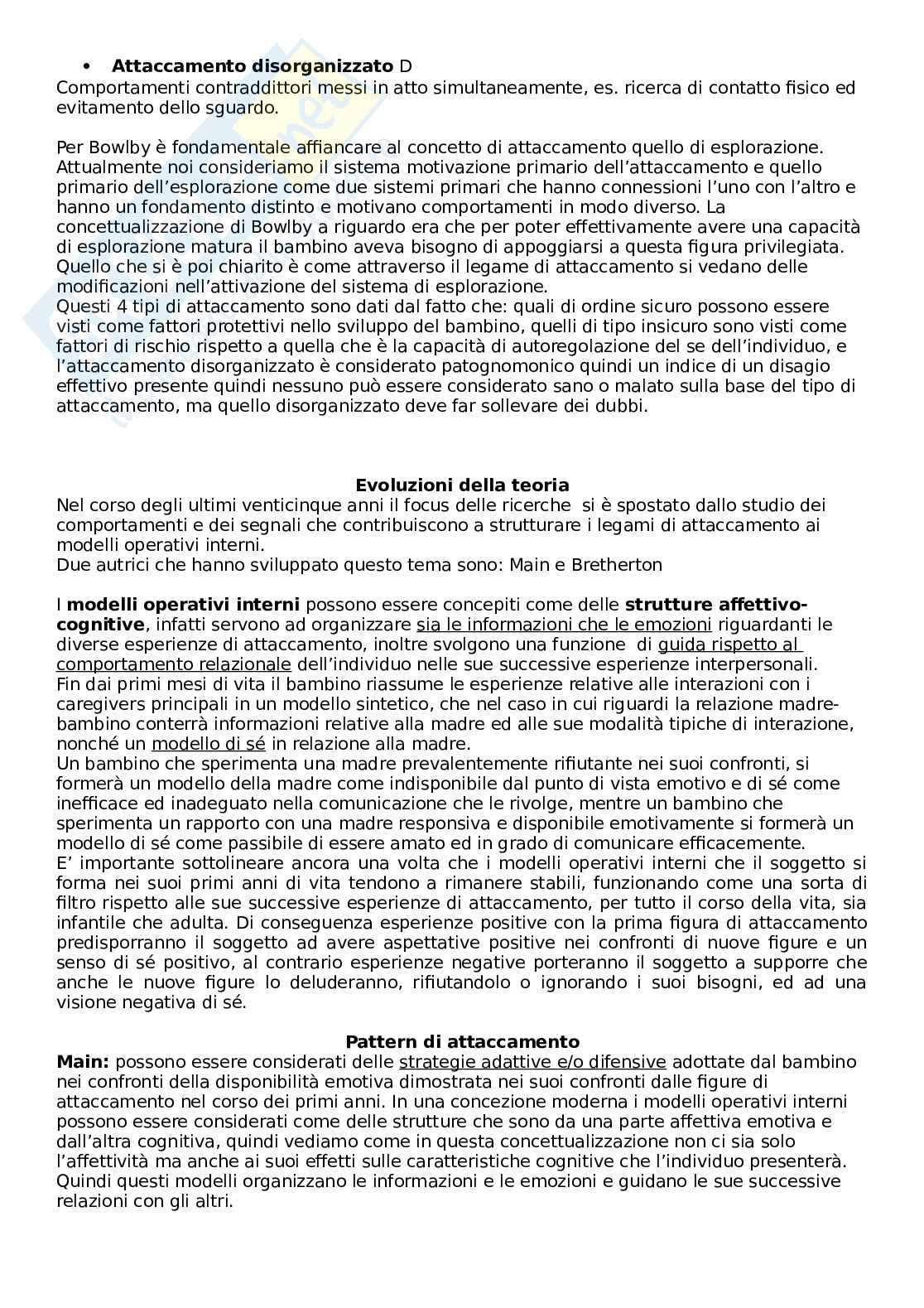 Psicologia dello sviluppo Pag. 41