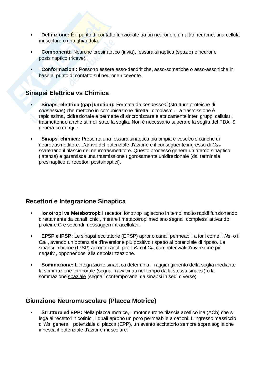 Domande d'esame Fisiologia Pag. 21