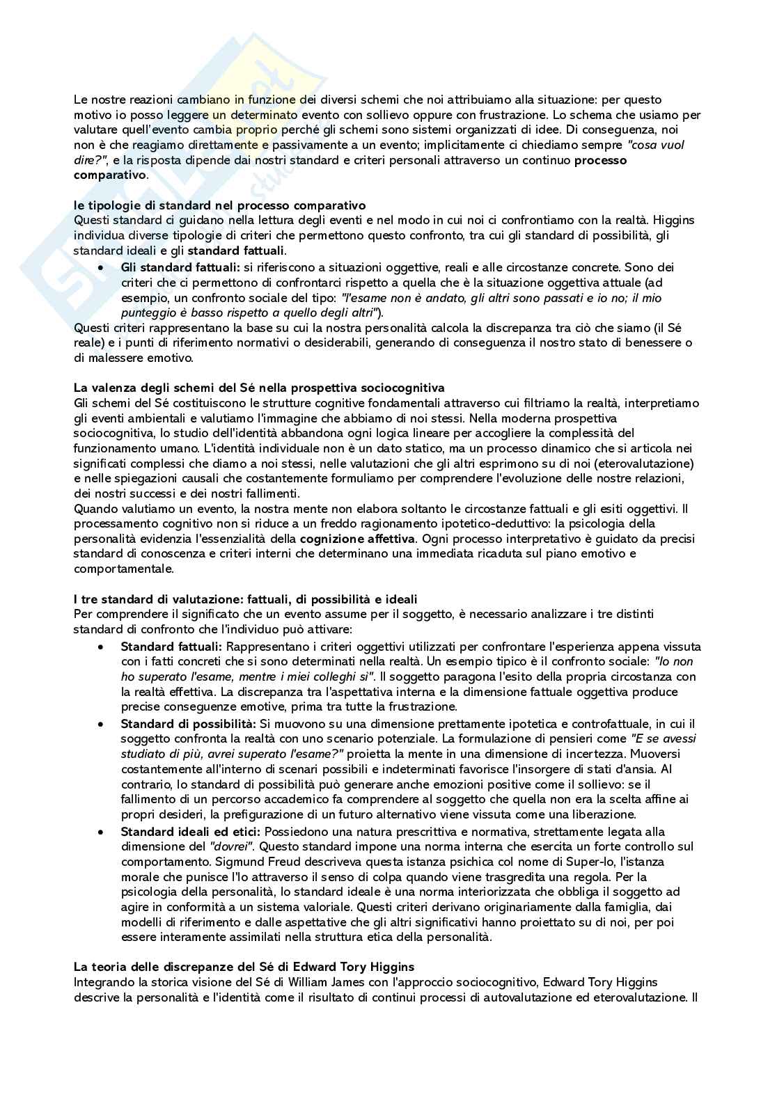 Riassunto esame Psicologia della personalità, Prof. Barbara Caci, libro consigliato Manuale di psicologia della personalità, Caprara, Cervone Pag. 36