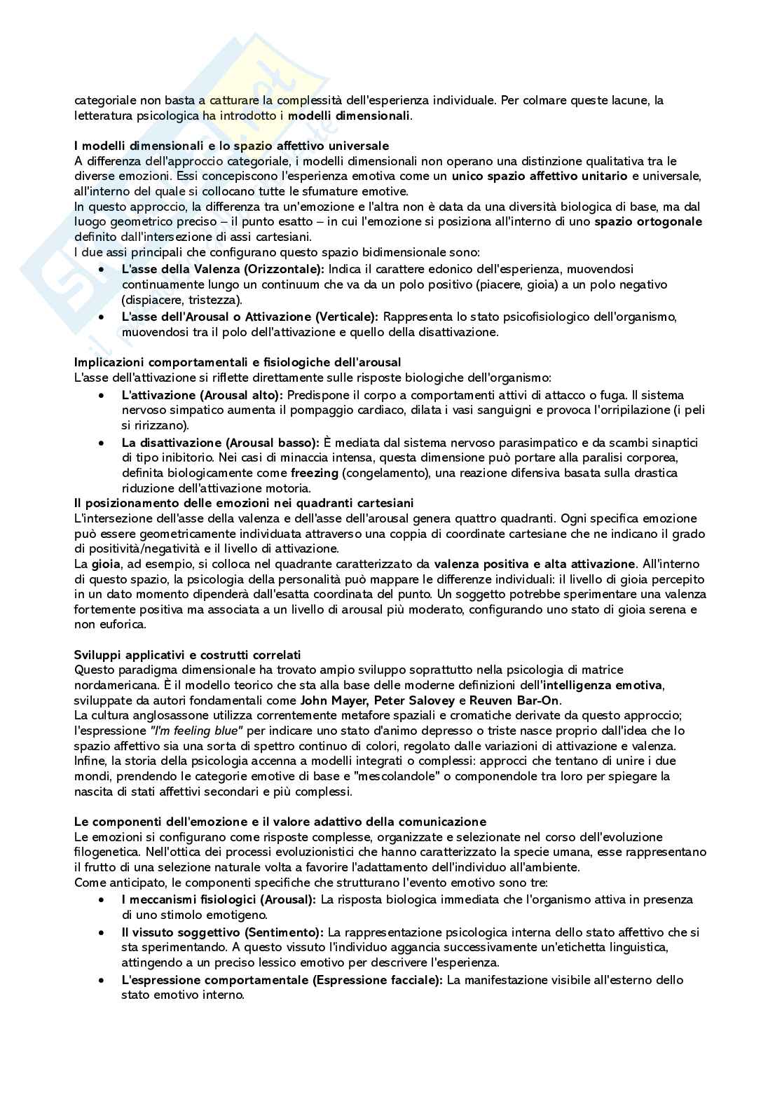 Riassunto esame Psicologia della personalità, Prof. Barbara Caci, libro consigliato Manuale di psicologia della personalità, Caprara, Cervone Pag. 41