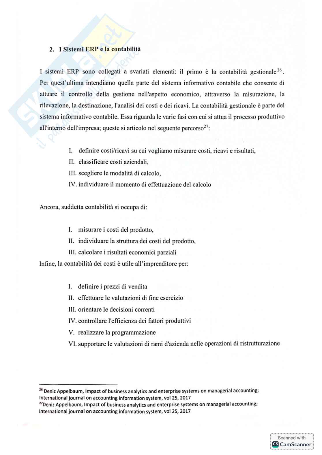 Riassunto esame Economia aziendale, Prof. Mancini Daniela, libro consigliato Big data analyst: il manuale del data scientist, Mezzani Pag. 6
