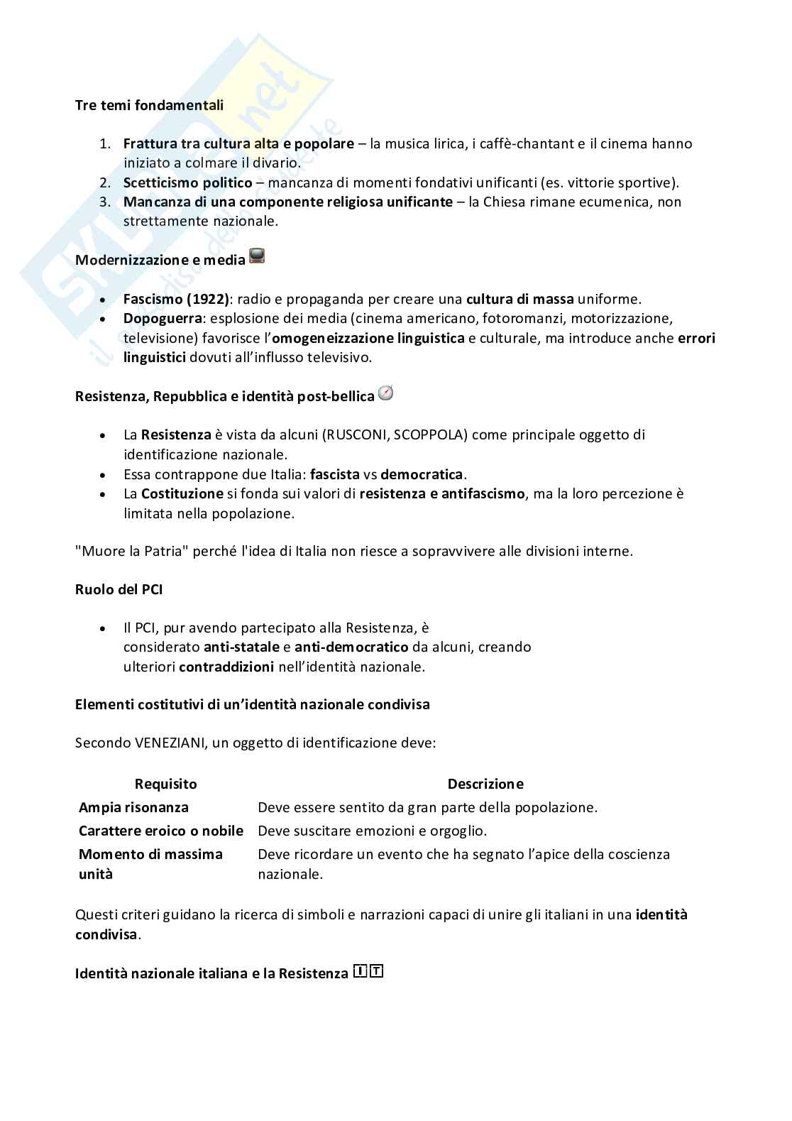 Appunti primo semestre Storia contemporanea Pag. 11