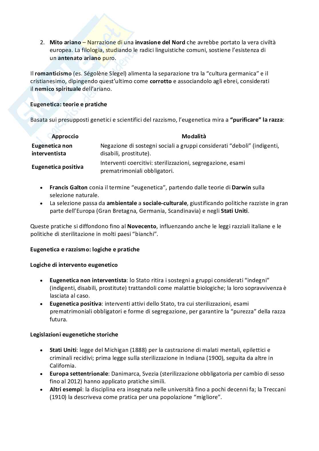 Appunti primo semestre Storia contemporanea Pag. 21