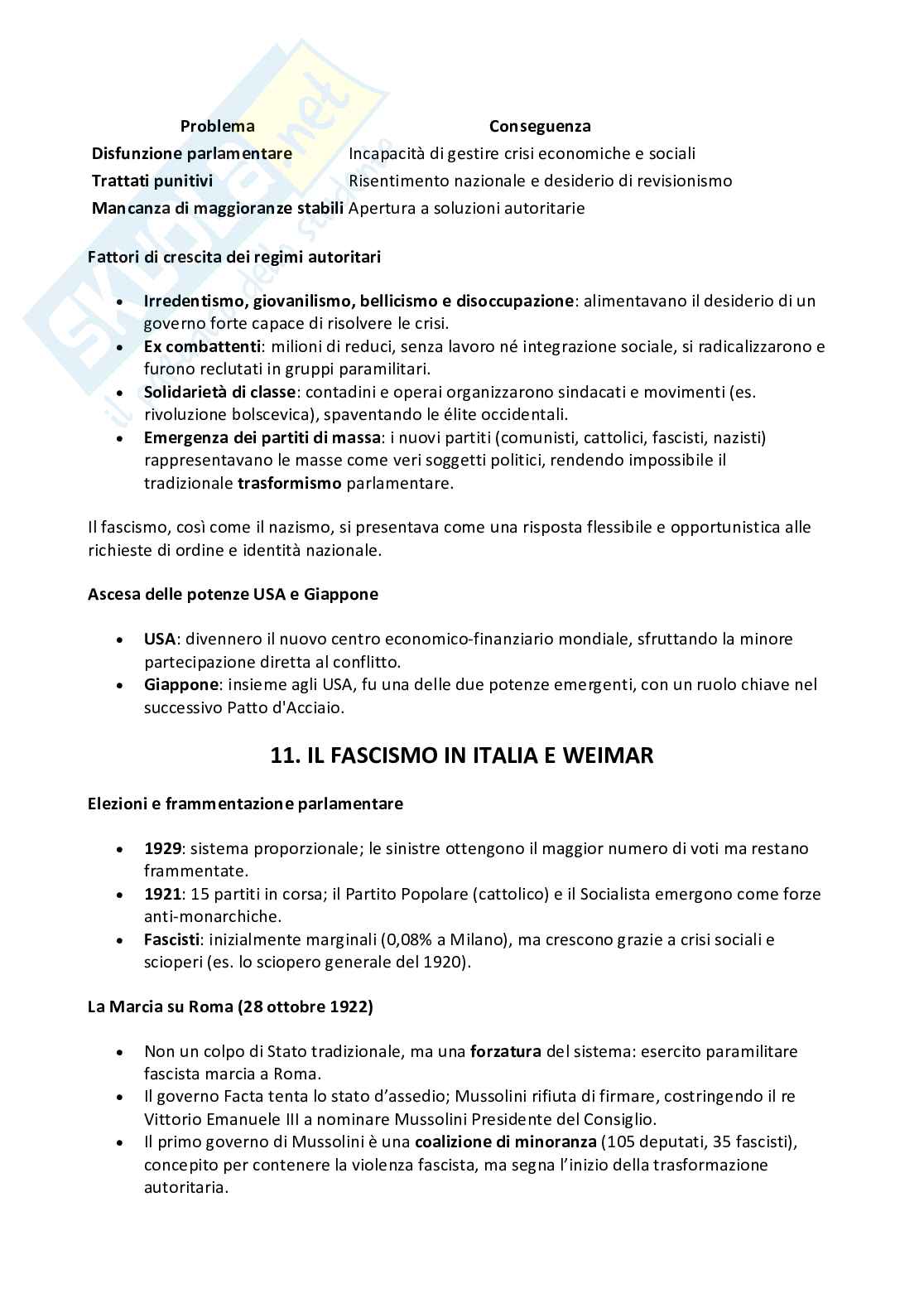 Appunti primo semestre Storia contemporanea Pag. 36