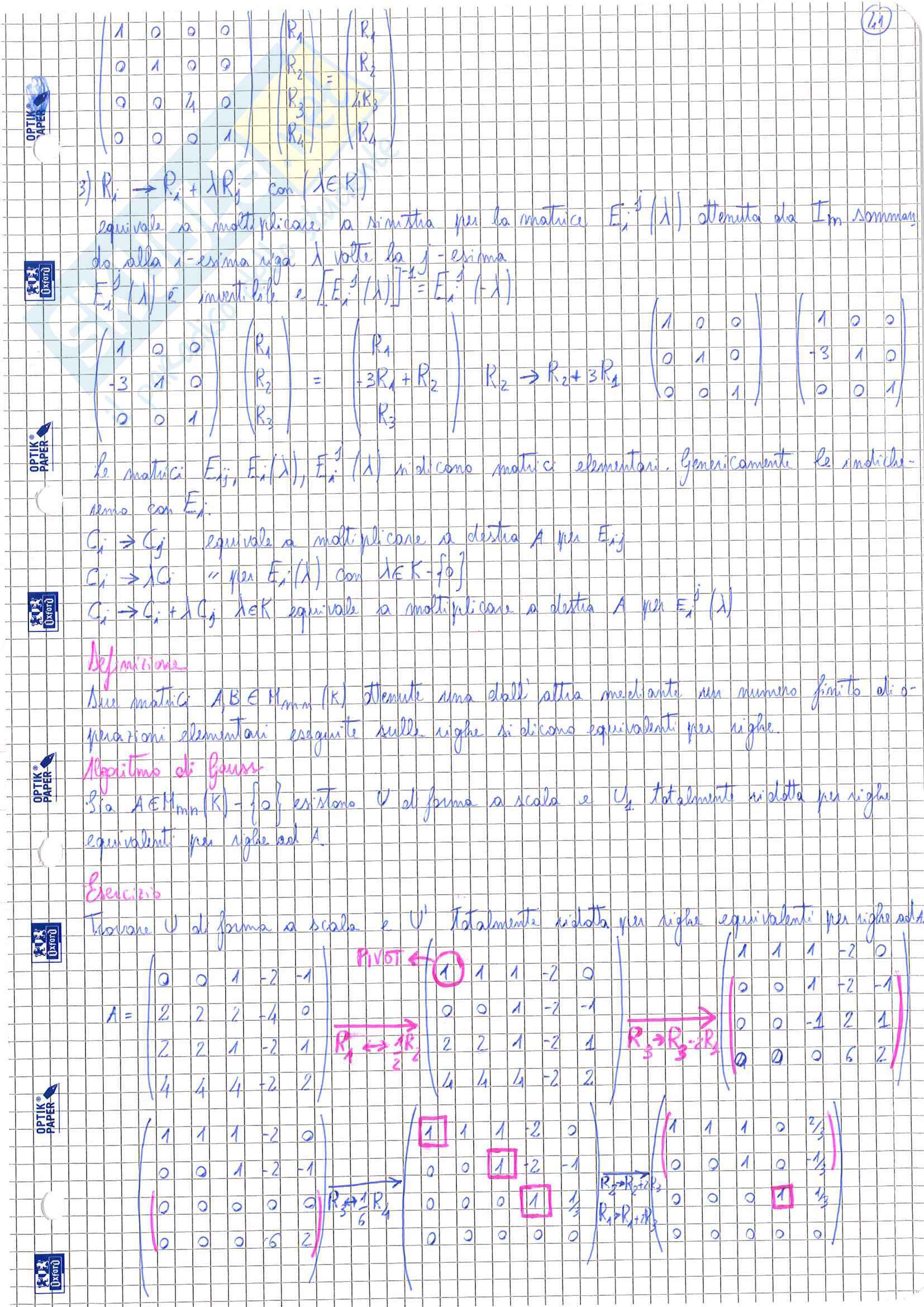 Geometria 1 Pag. 41