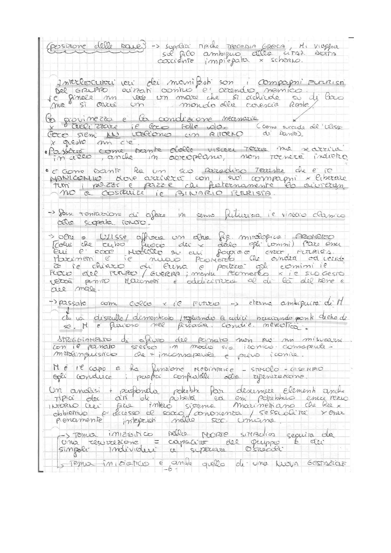 Letteratura italiana - futurismo Pag. 11