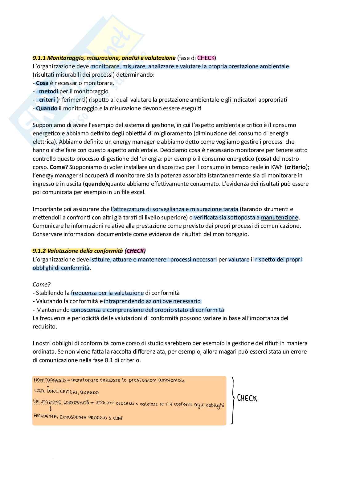 Appunti Sistemi di gestione della qualità ambientale  Pag. 21