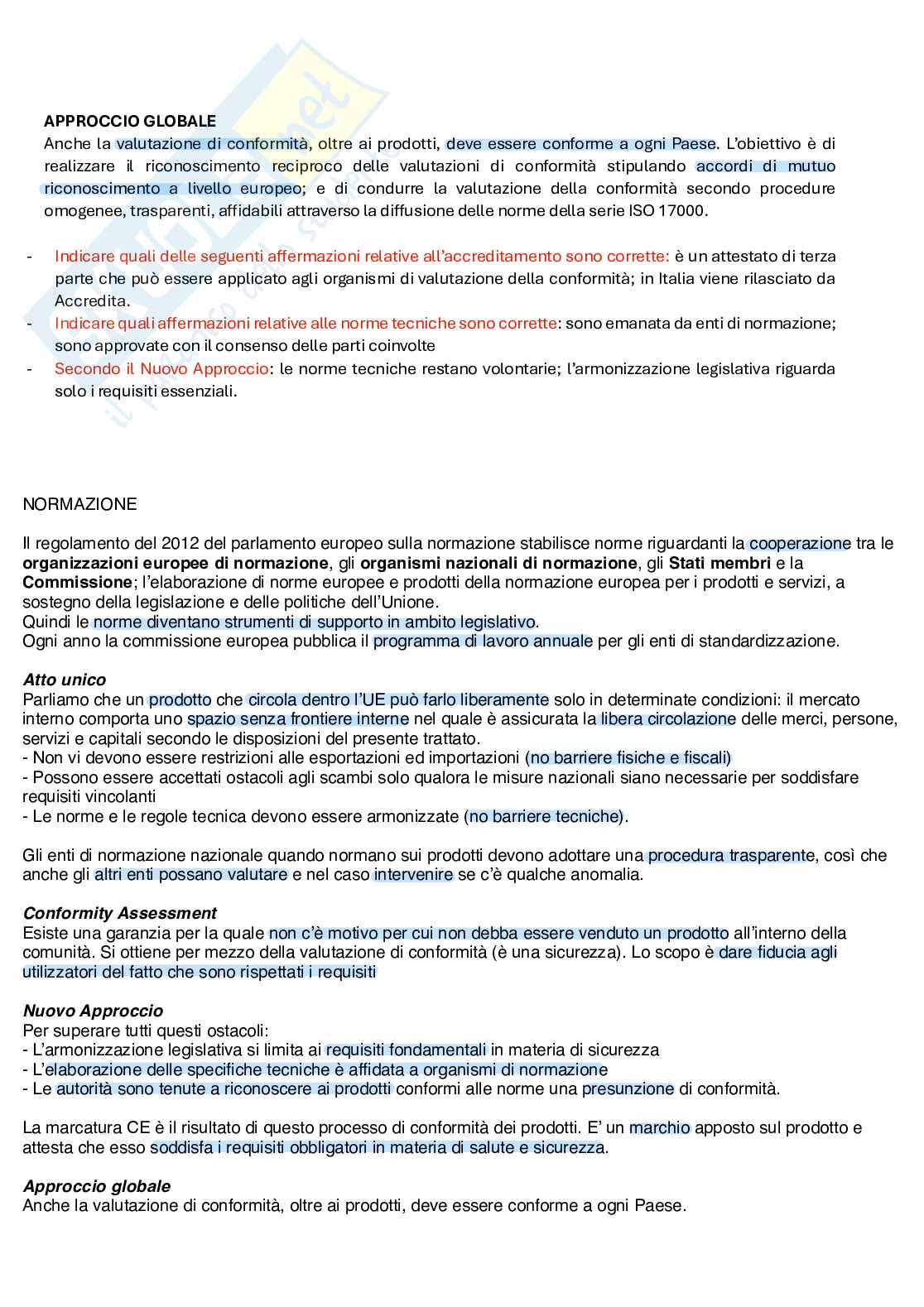 Appunti Sistemi di gestione della qualità ambientale  Pag. 36