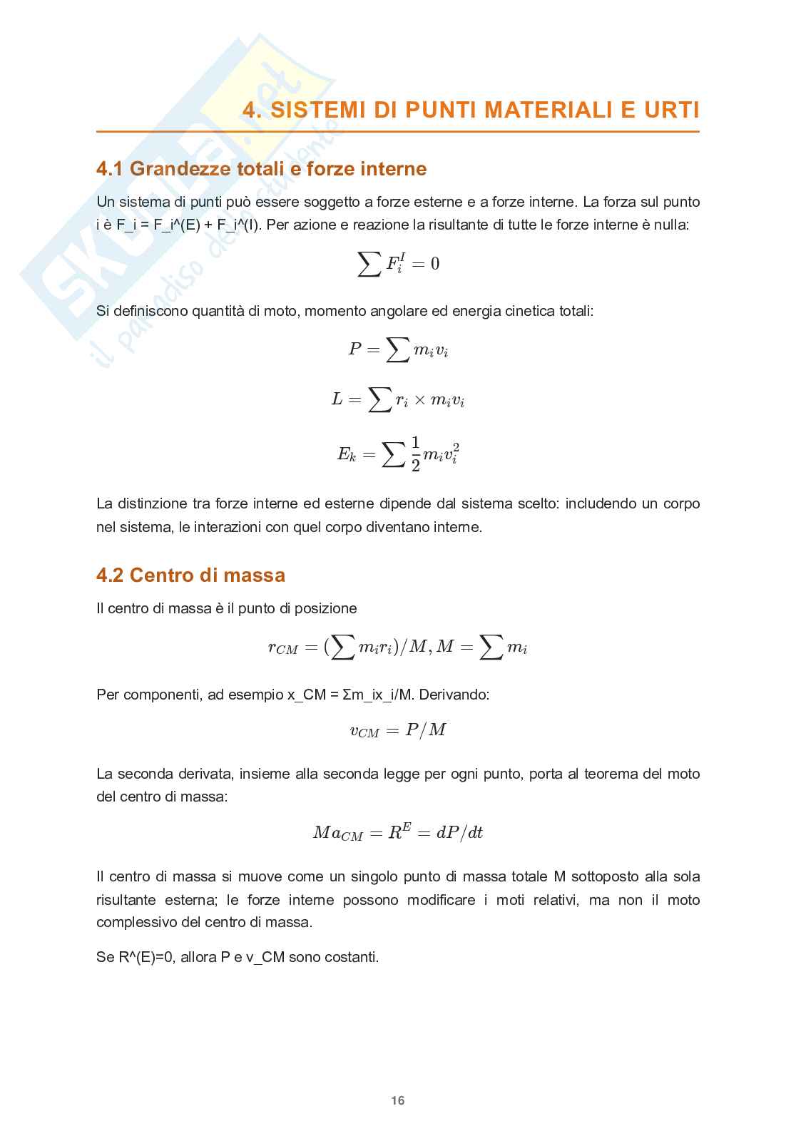 Appunti completi di Fisica 1 Pag. 16