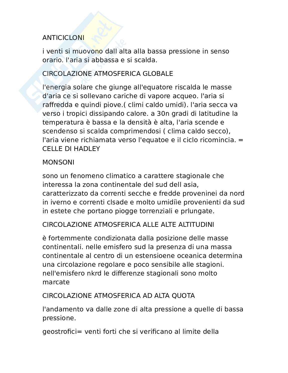 Appunti sull'atmosfera Pag. 11