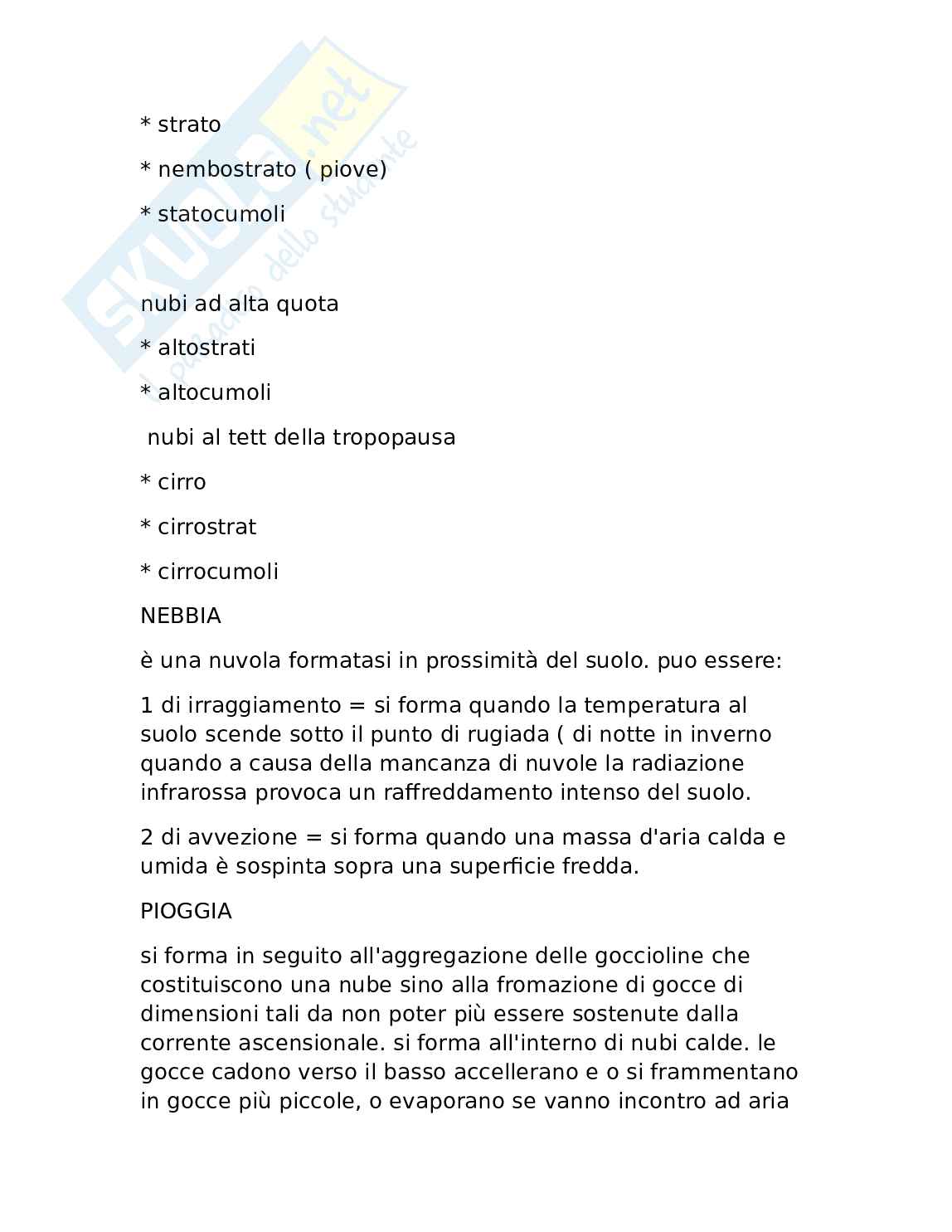 Appunti sull'atmosfera Pag. 6