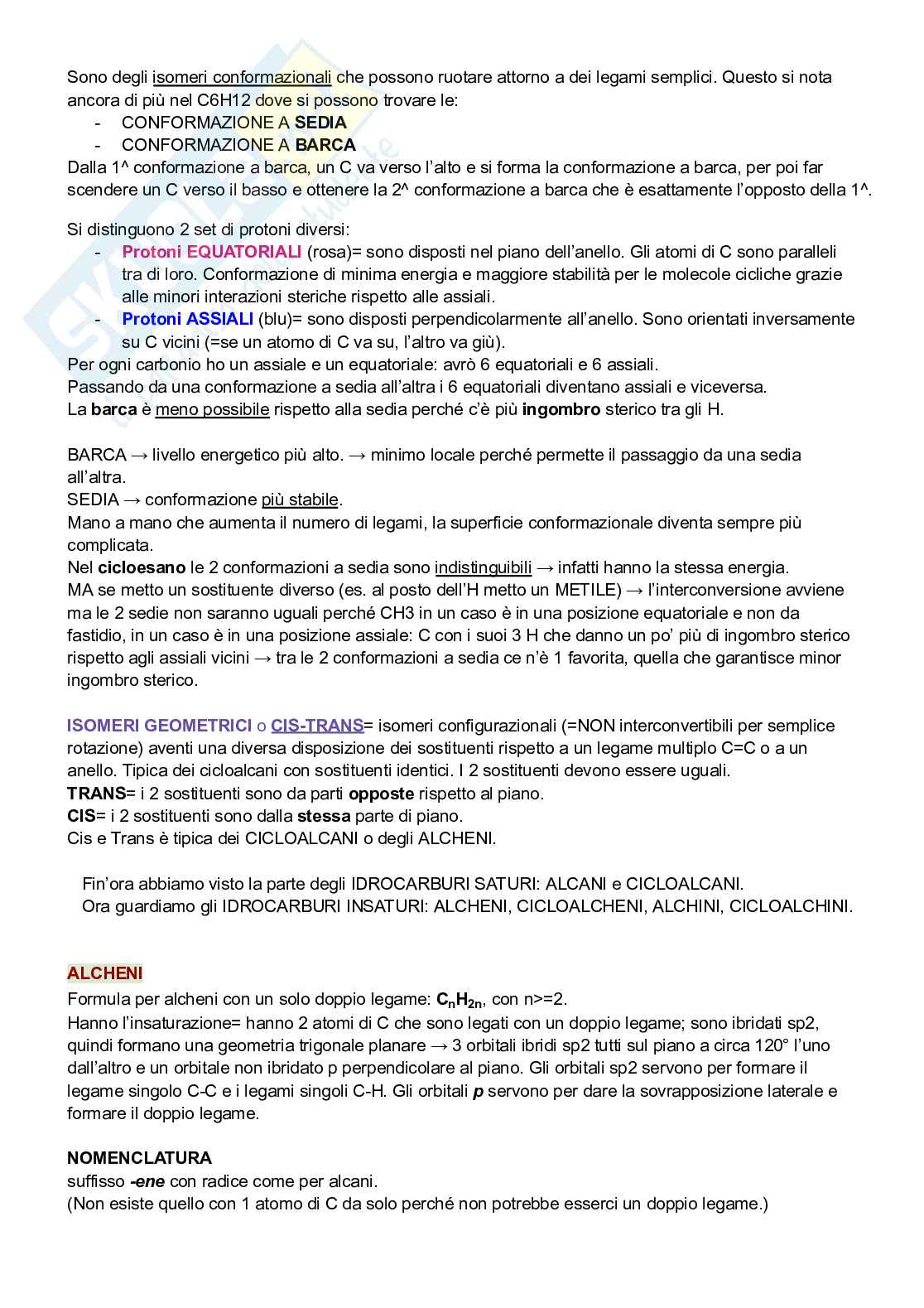 Fondamenti chimici per l’ingegneria ambientale - Chimica organica Pag. 6