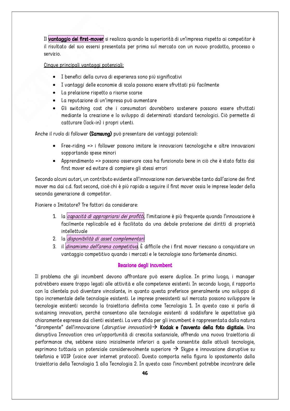 Economia manageriale e industriale II Pag. 46