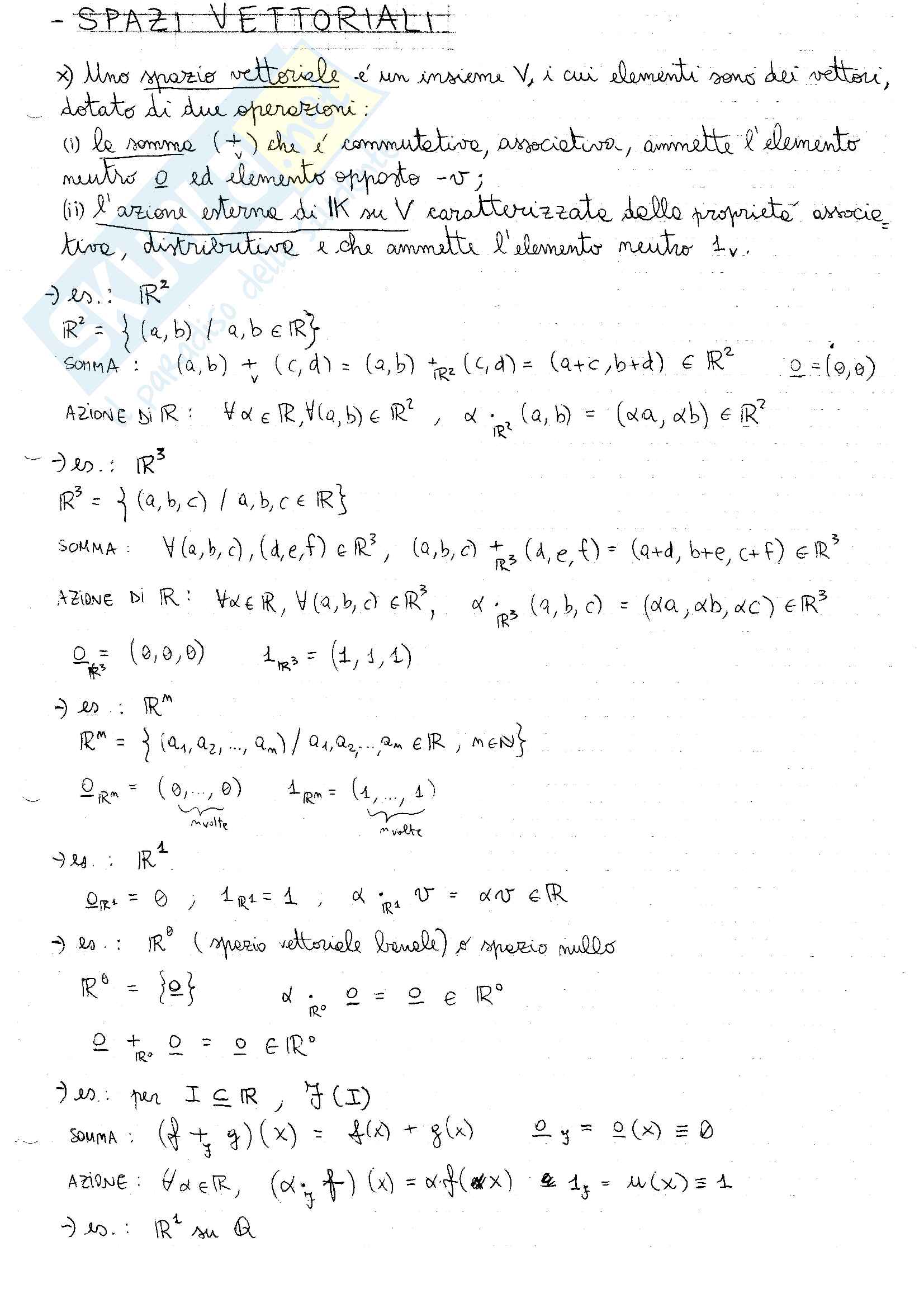 Come Passare L Esame Di Algebra Lineare