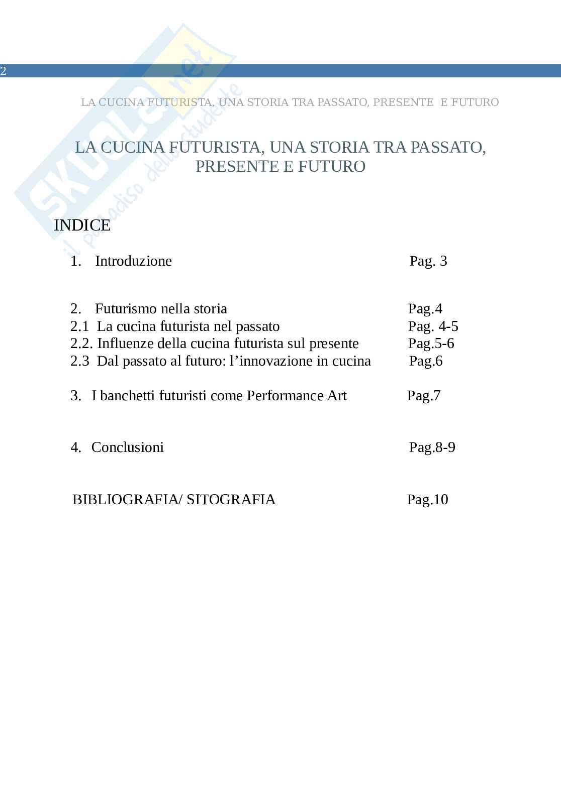Elaborato esame Storia della gastronomia Pag. 2