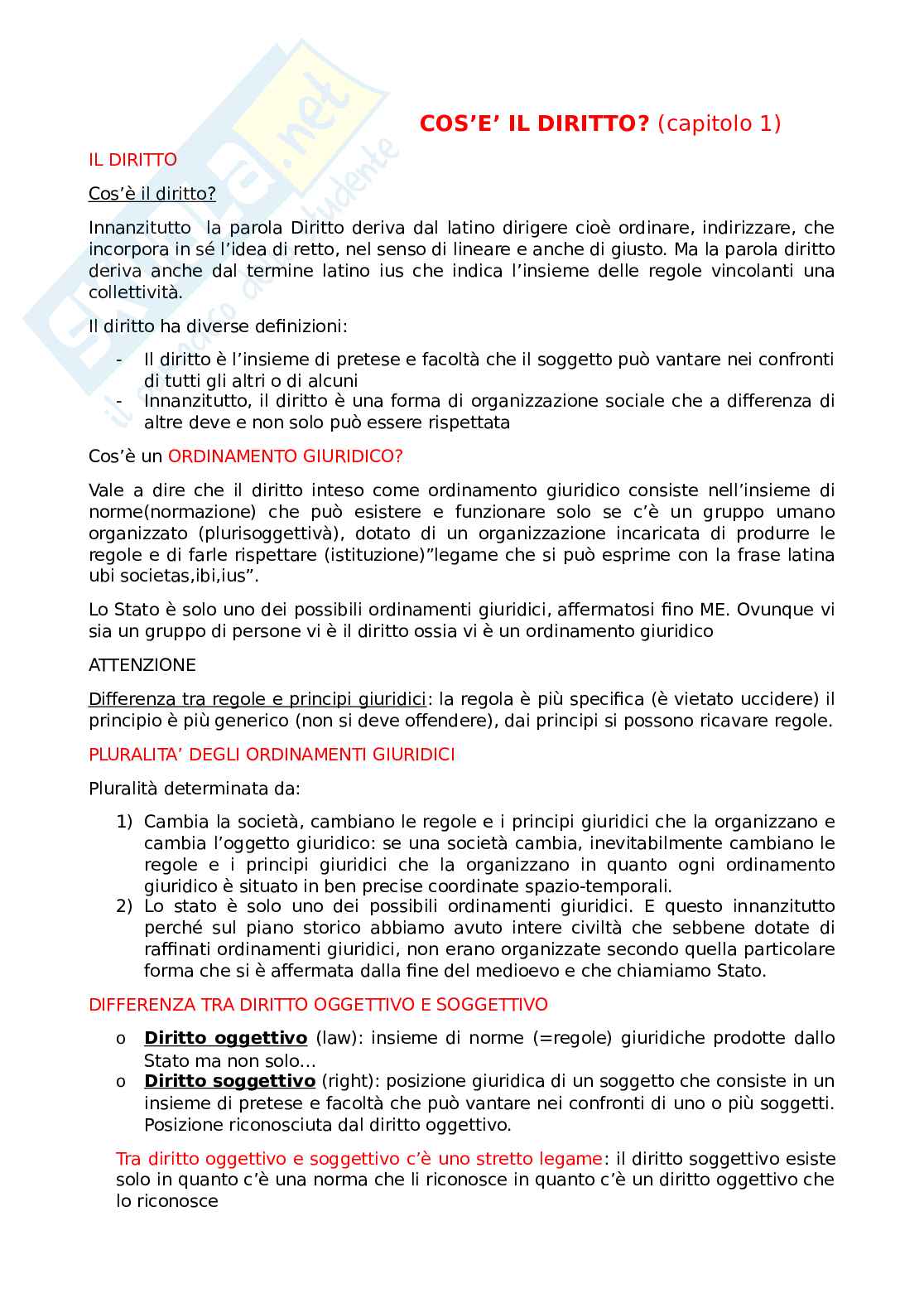 Diritto pubblico Pag. 1