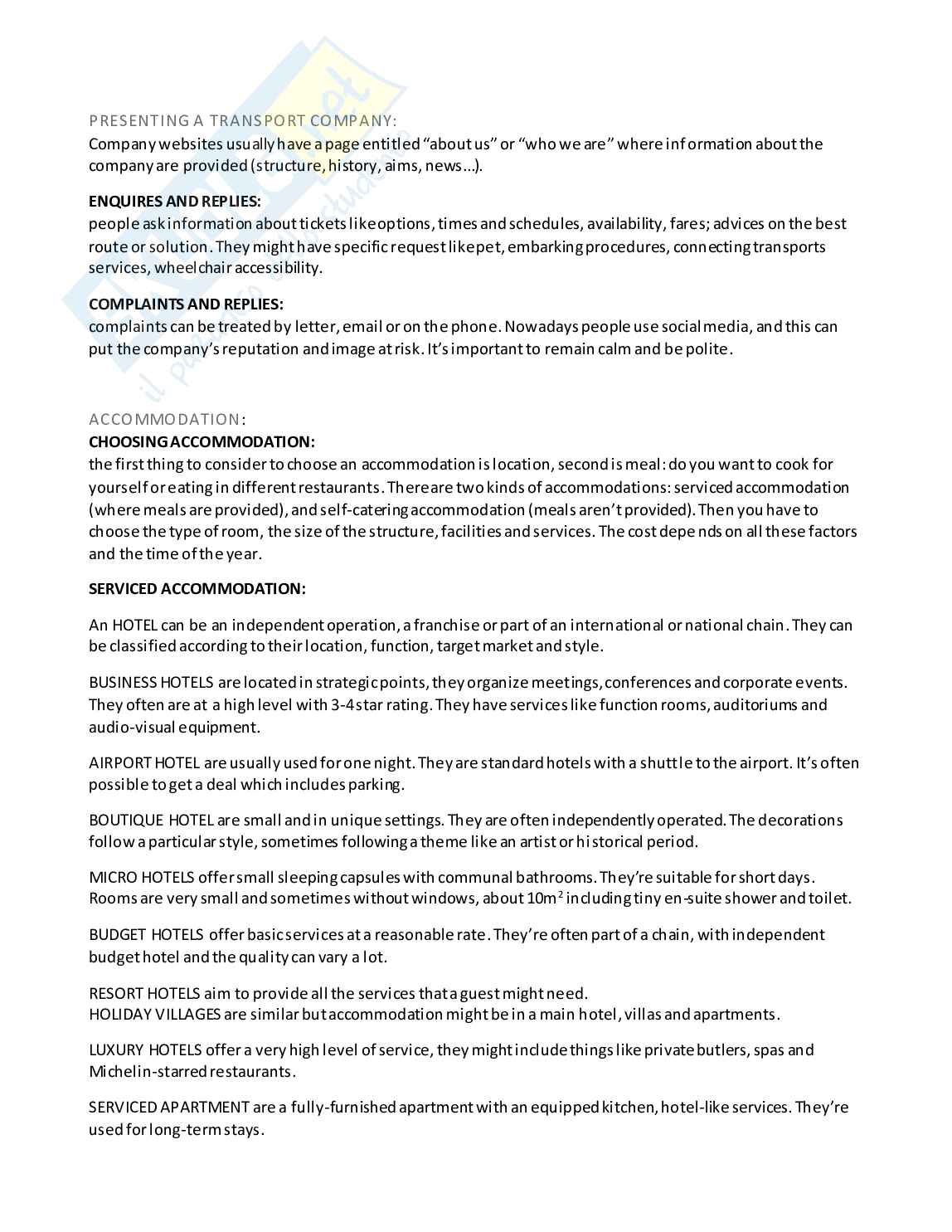 Inglese turistico C1 completo Pag. 26