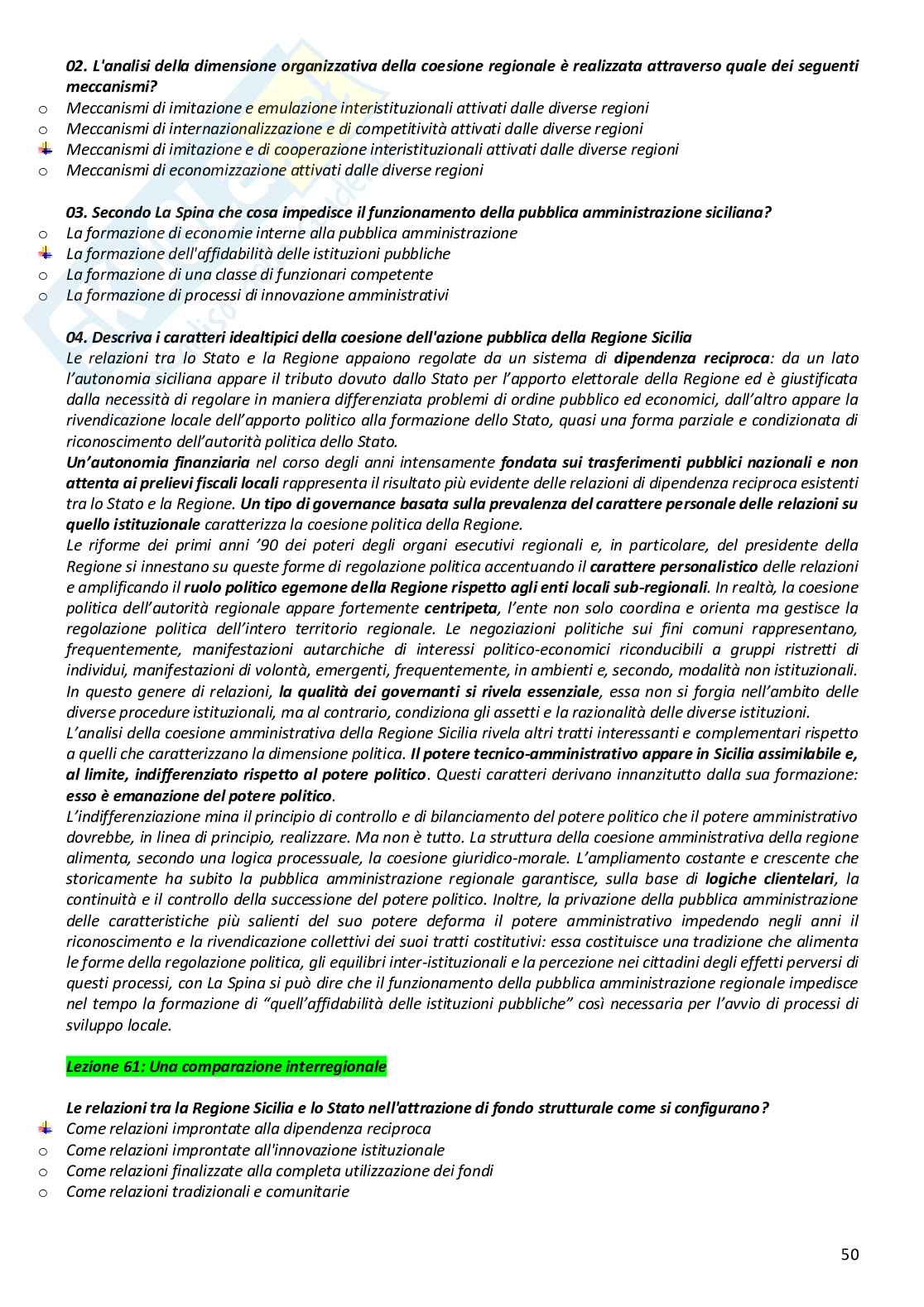 Paniere completo di Sociologia urbana del turismo e delle comunità locali - Risposte multiple e aperte - aggiornato (2026) Pag. 51