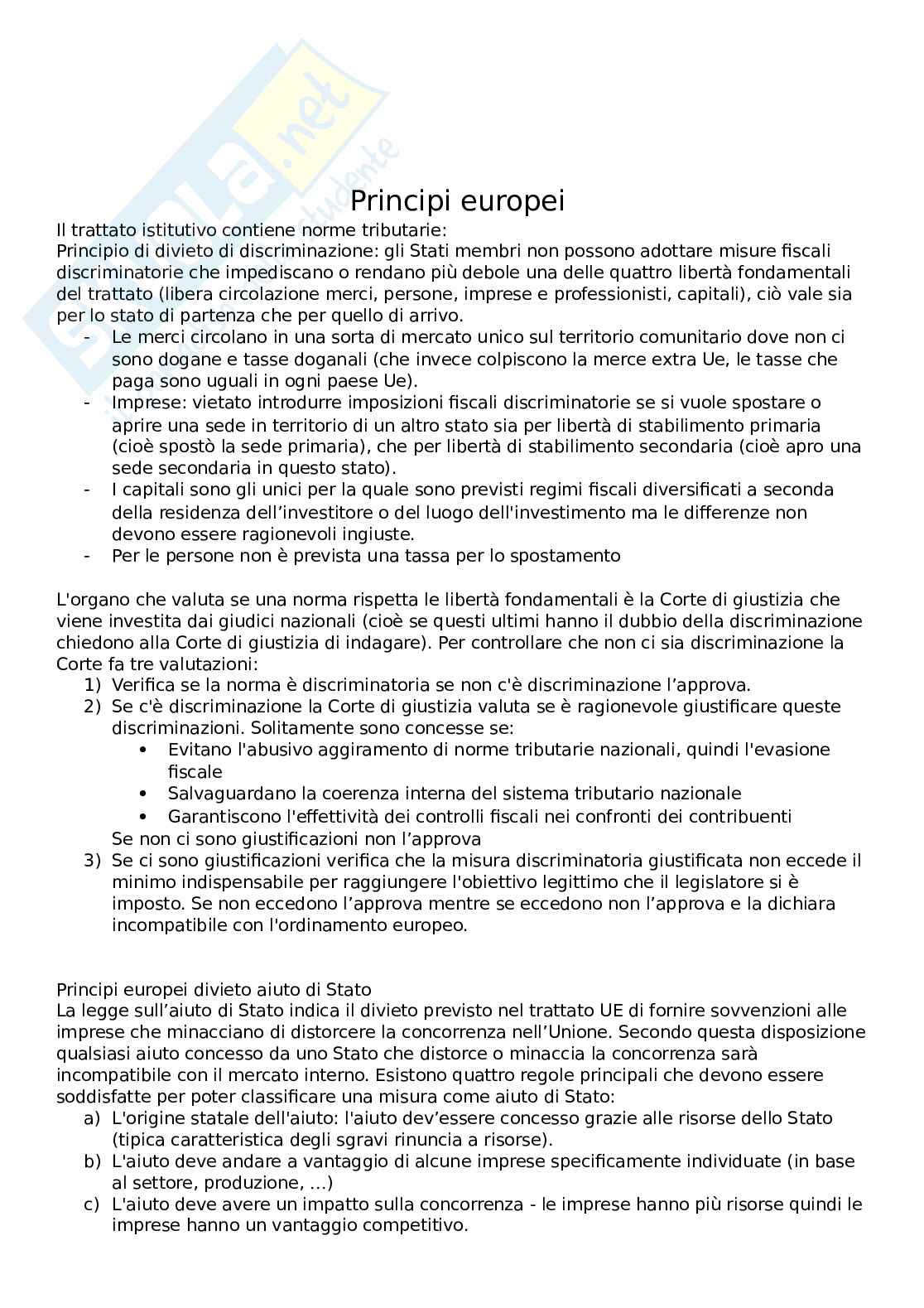 Diritto tributario programma completo Pag. 6