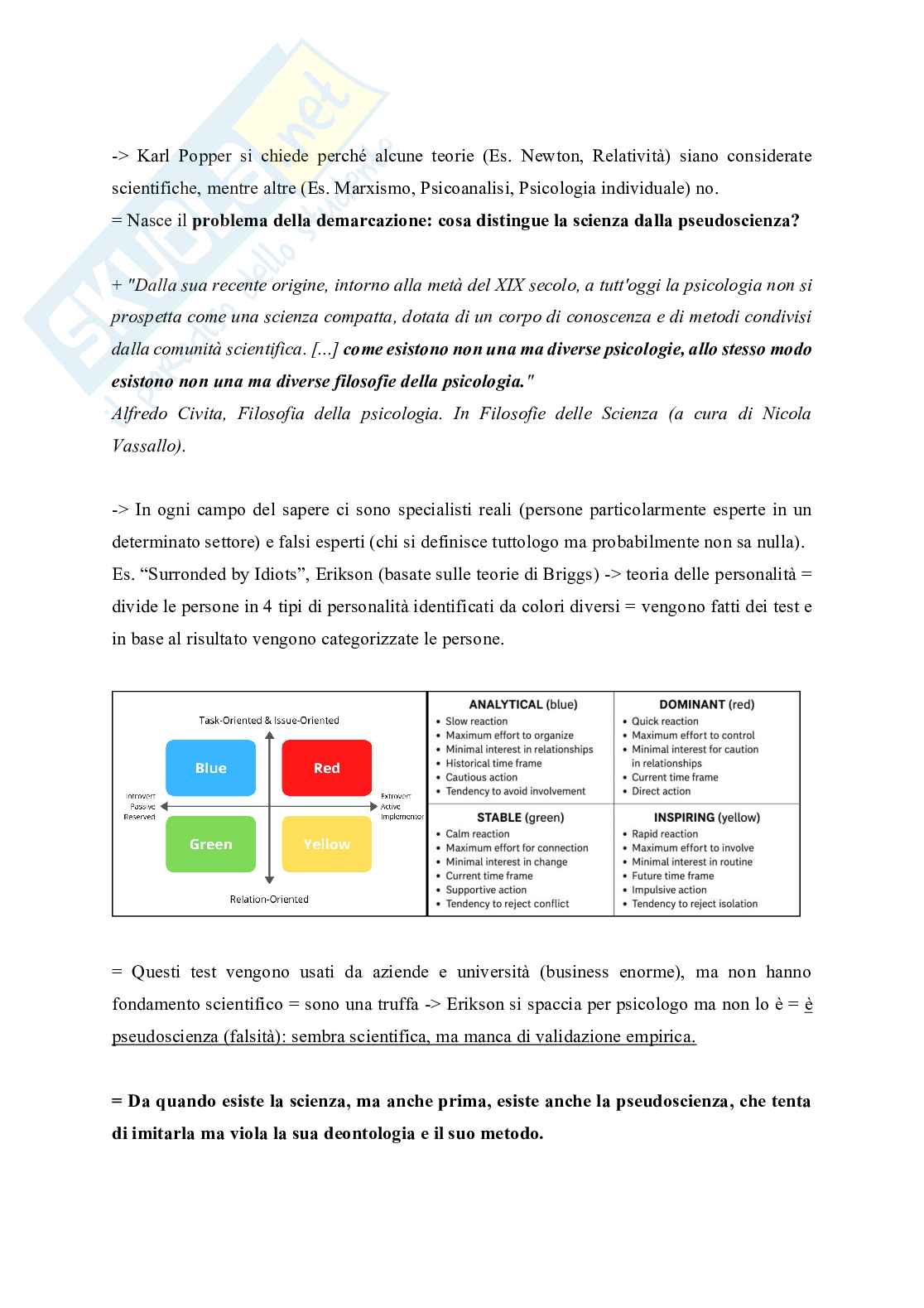 Filosofia della scienza   Pag. 6