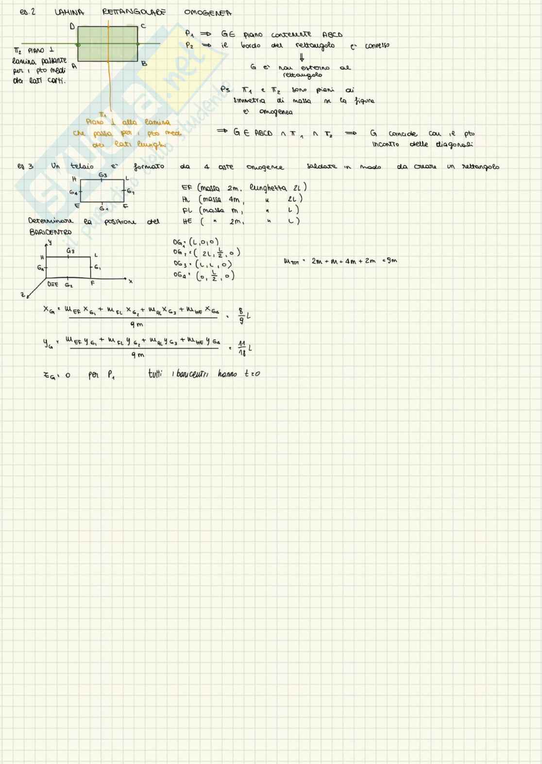 Appunti di Meccanica razionale t Pag. 16