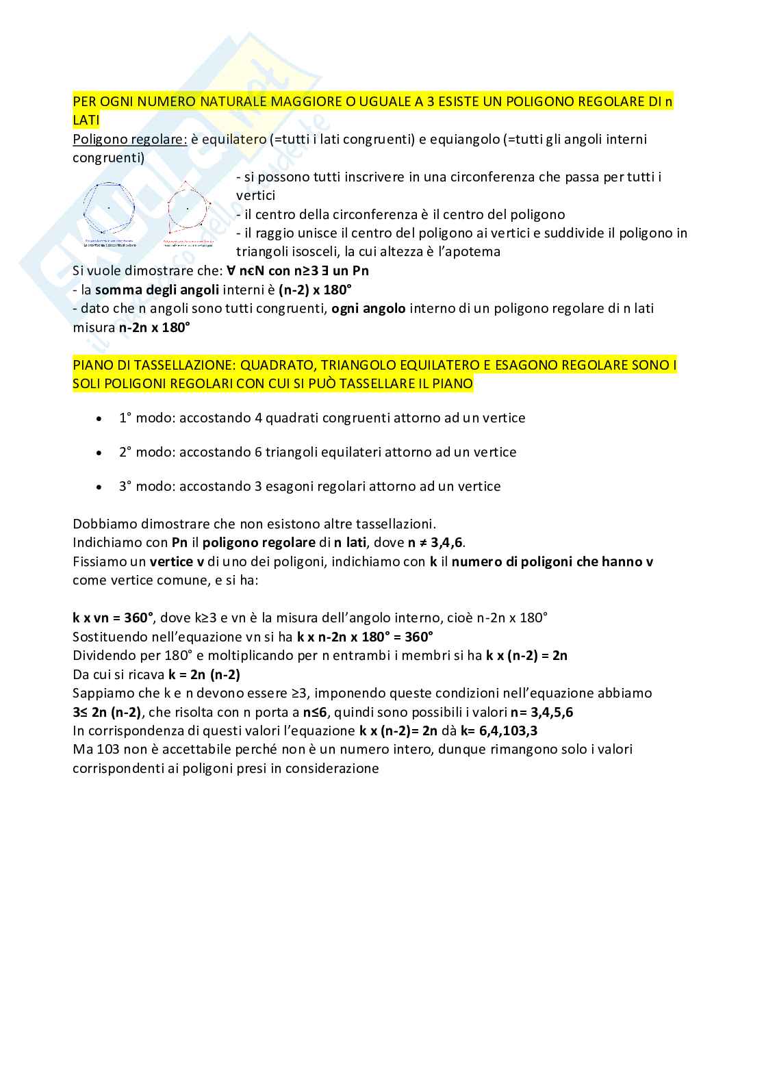 Matematica per la formazione di base (B029553) - Geometria piana, solida e isometrie | SFP Notes Vol.29 Pag. 6