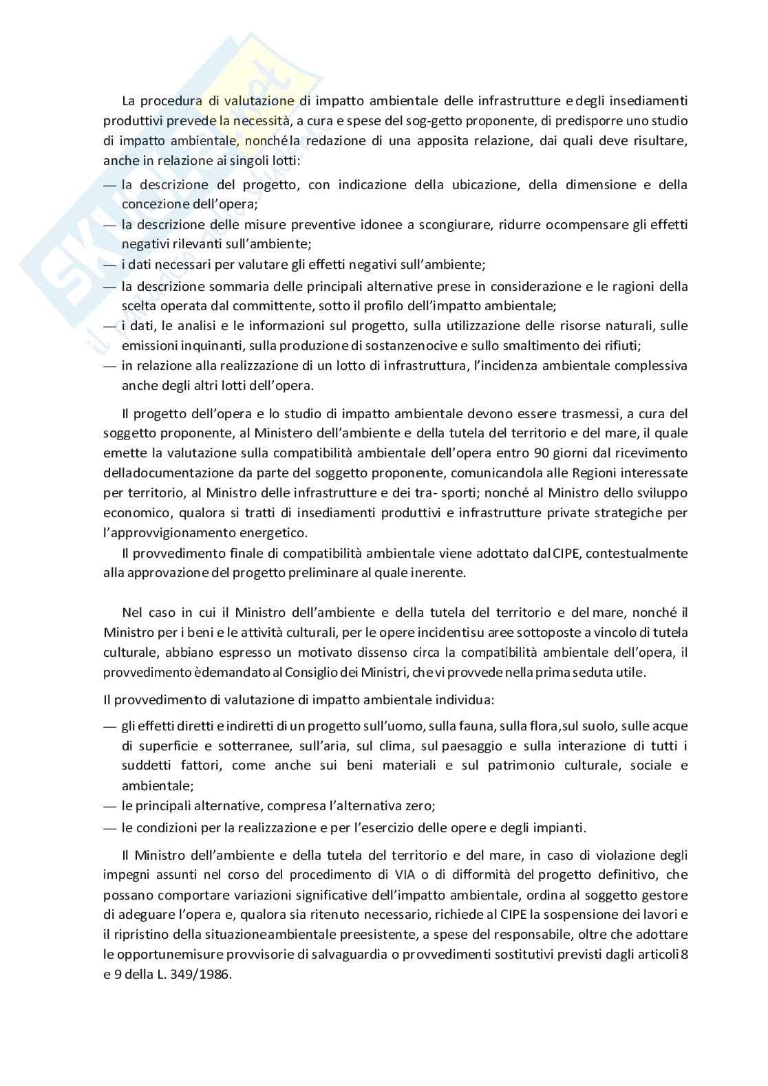 Diritto dell'ambiente - Via  Pag. 6