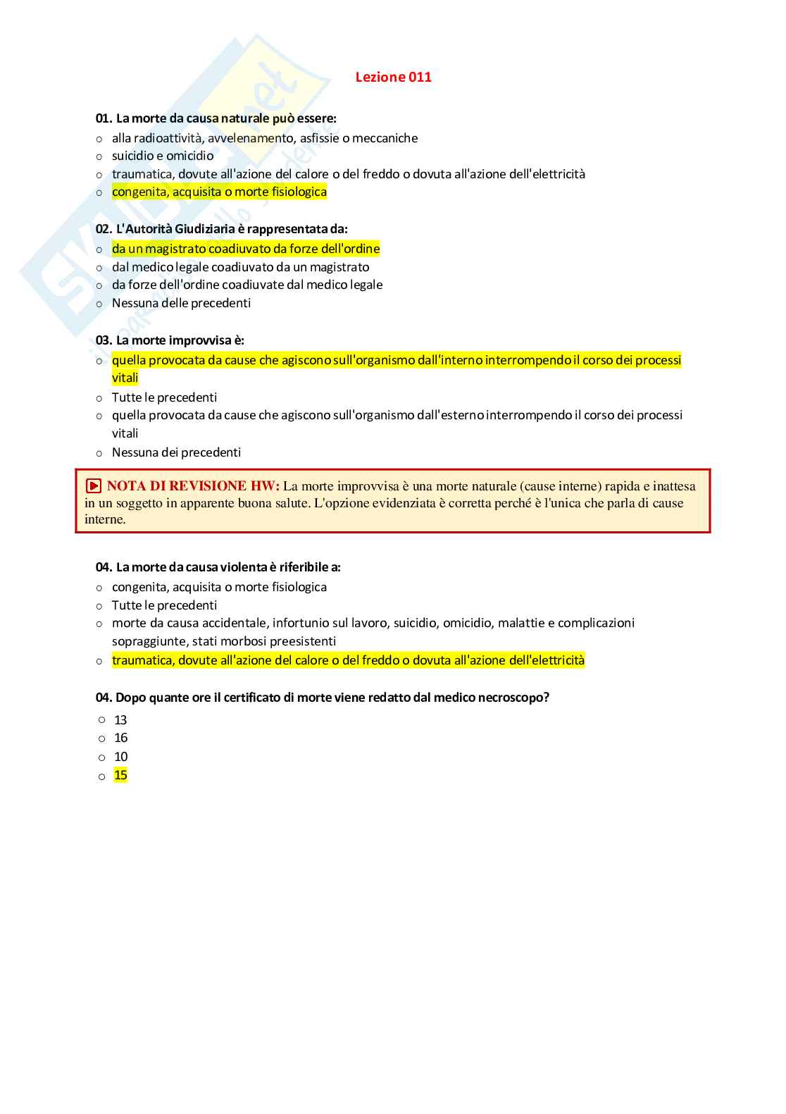Paniere Criminologia investigativa 2026 - Quiz Risolti e Risposte Aperte ed Extra completo e corretto Pag. 11