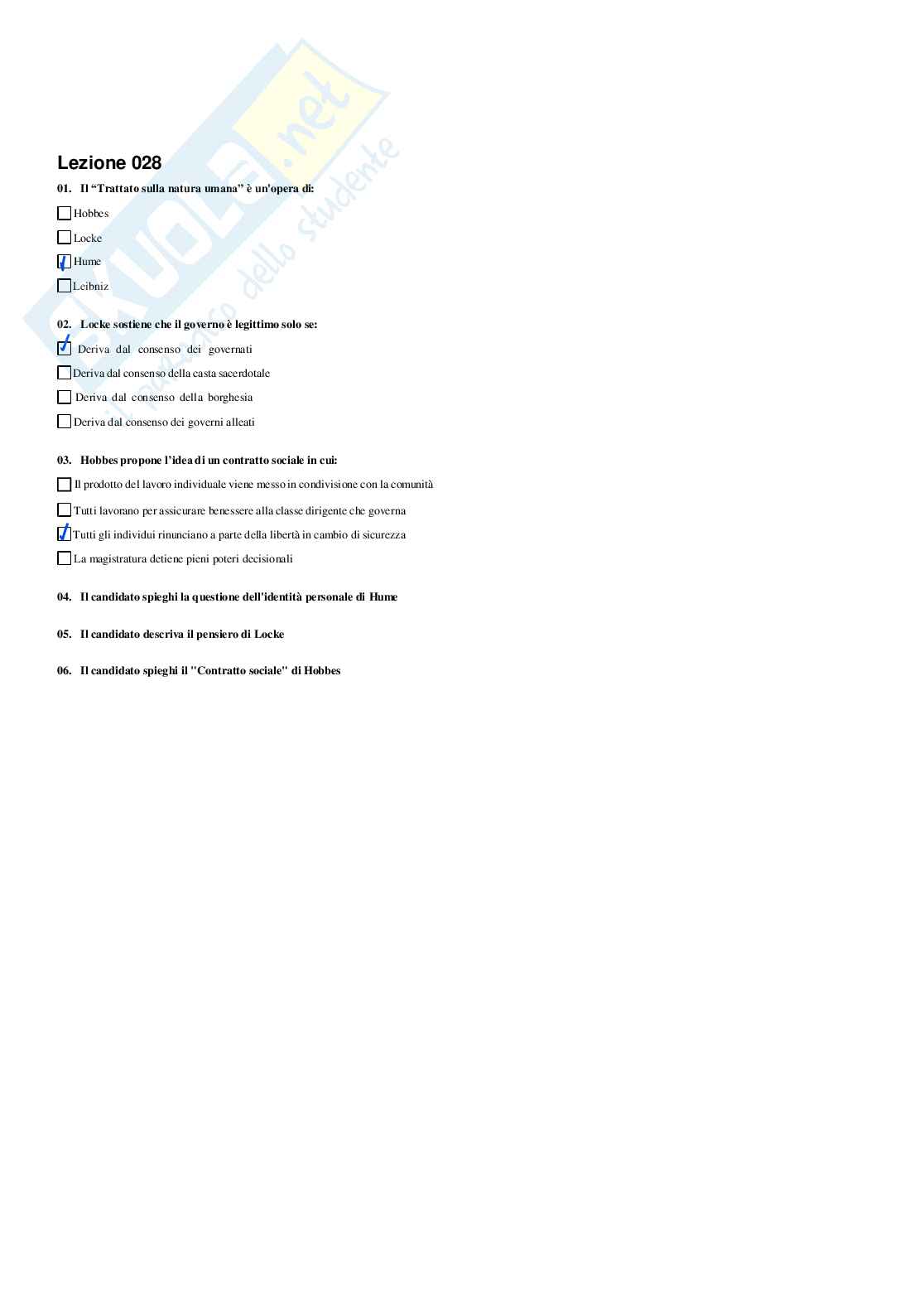 Filosofia della mente - Paniere compilato Pag. 31