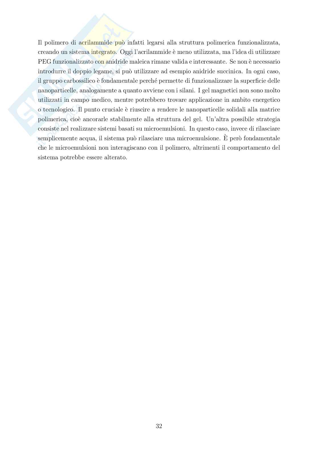 Nanomateriali funzionali Pag. 31