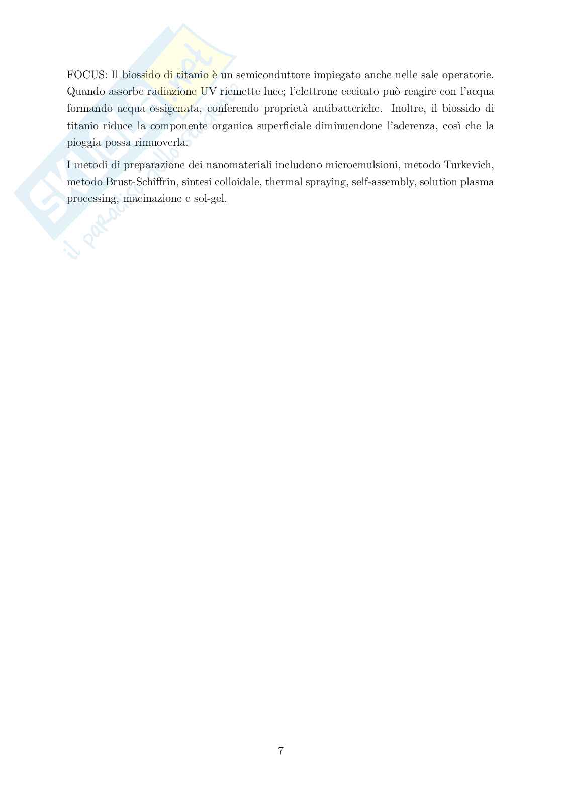 Nanomateriali funzionali Pag. 6