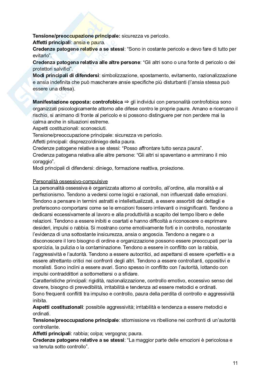Appunti di Psicologia dinamica - modulo B Pag. 11
