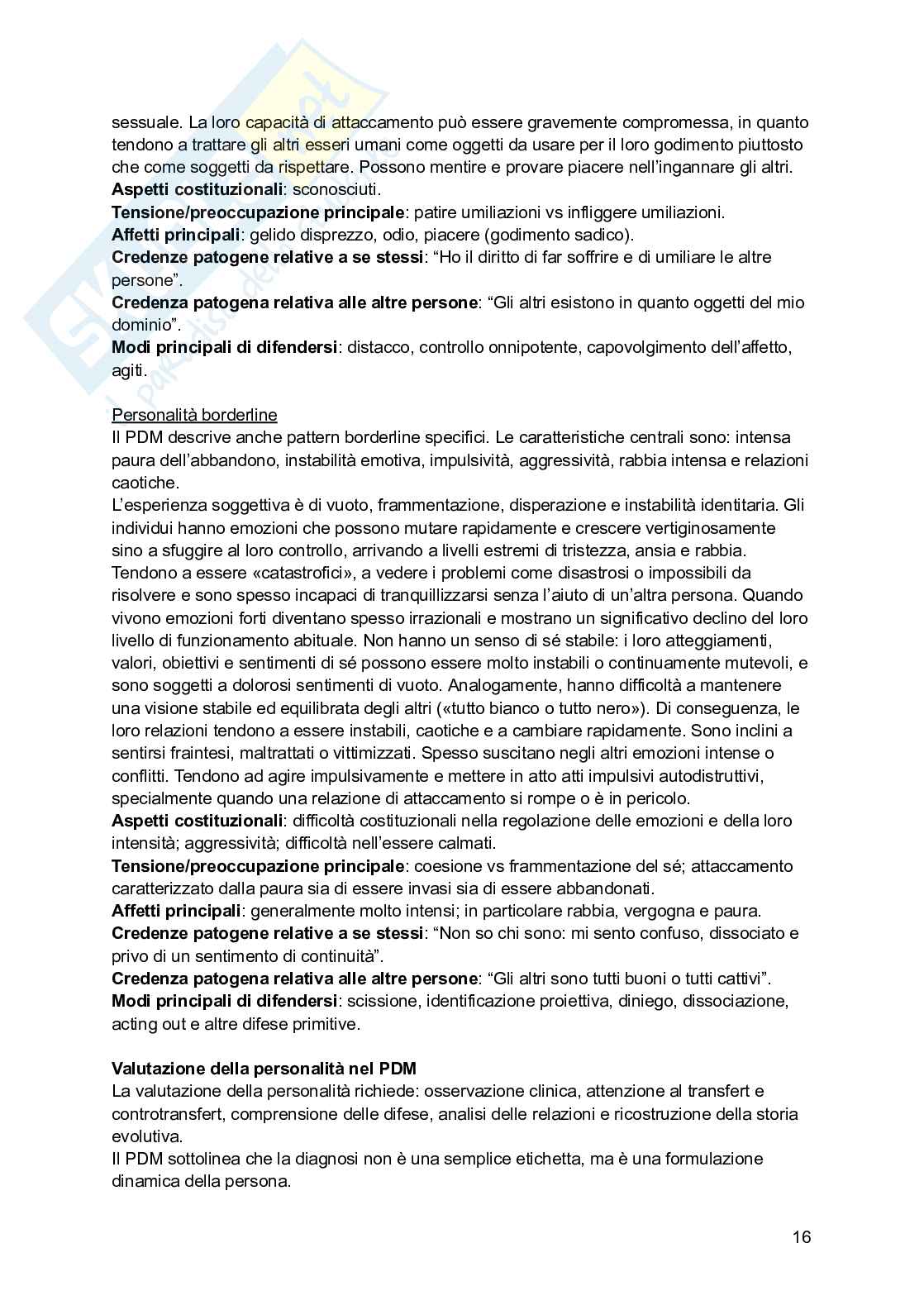 Appunti di Psicologia dinamica - modulo B Pag. 16