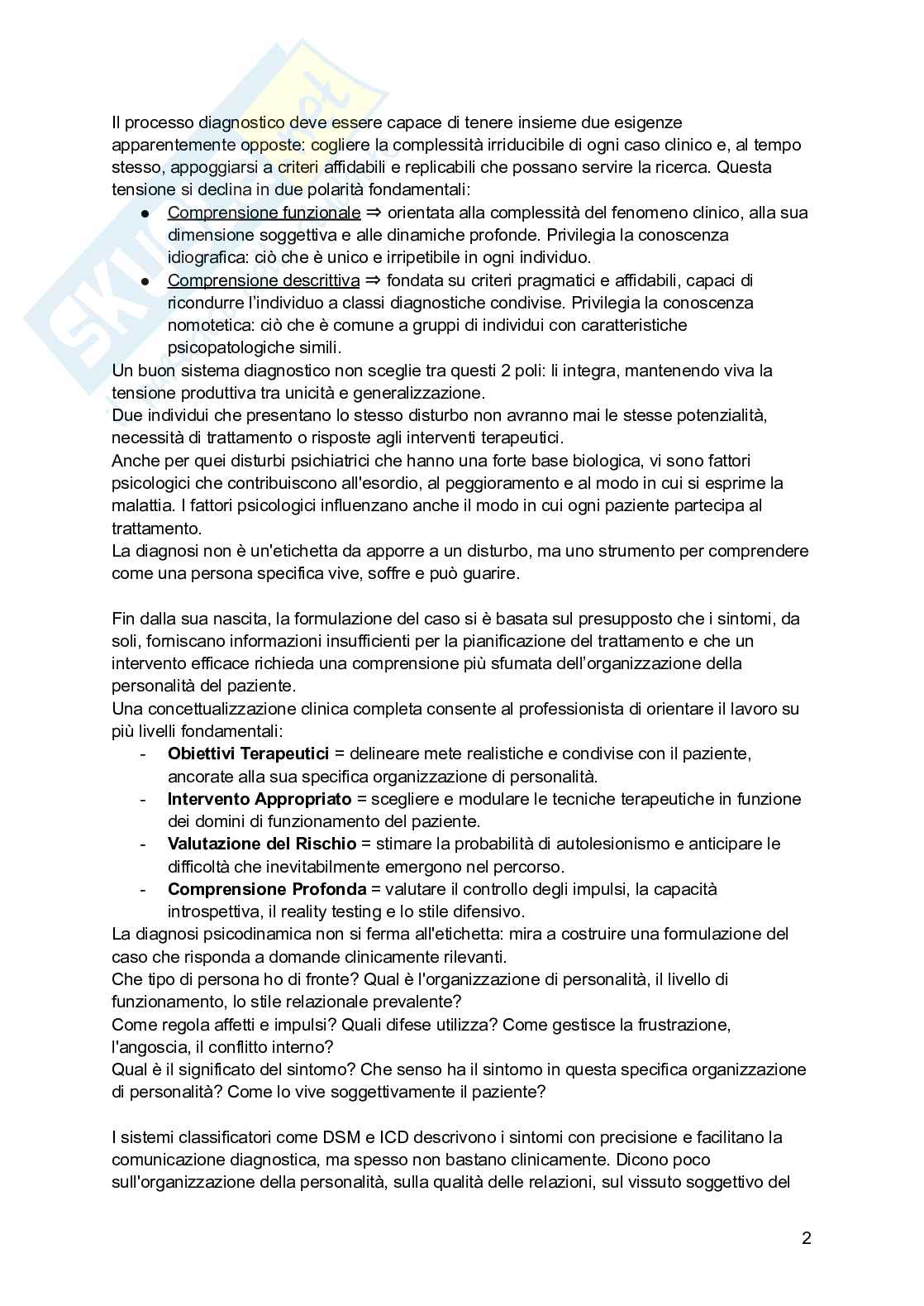 Appunti di Psicologia dinamica - modulo B Pag. 2