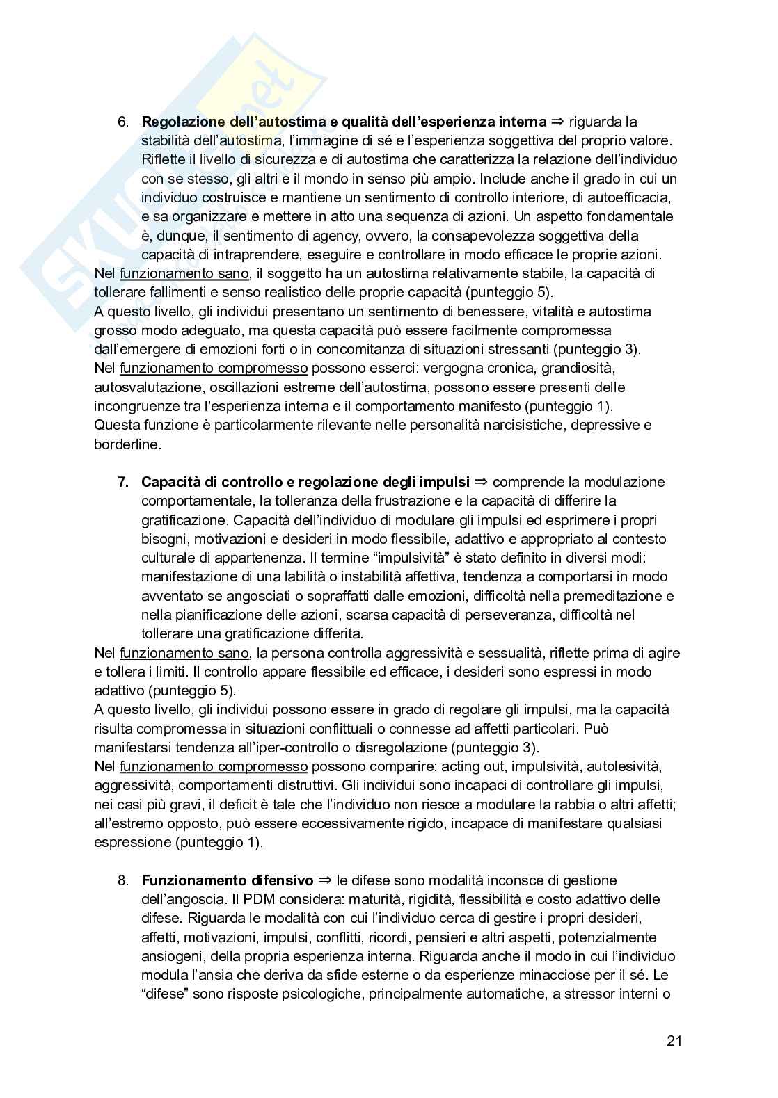 Appunti di Psicologia dinamica - modulo B Pag. 21