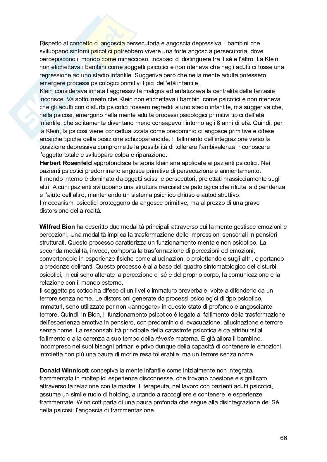Appunti di Psicologia dinamica - modulo B Pag. 66