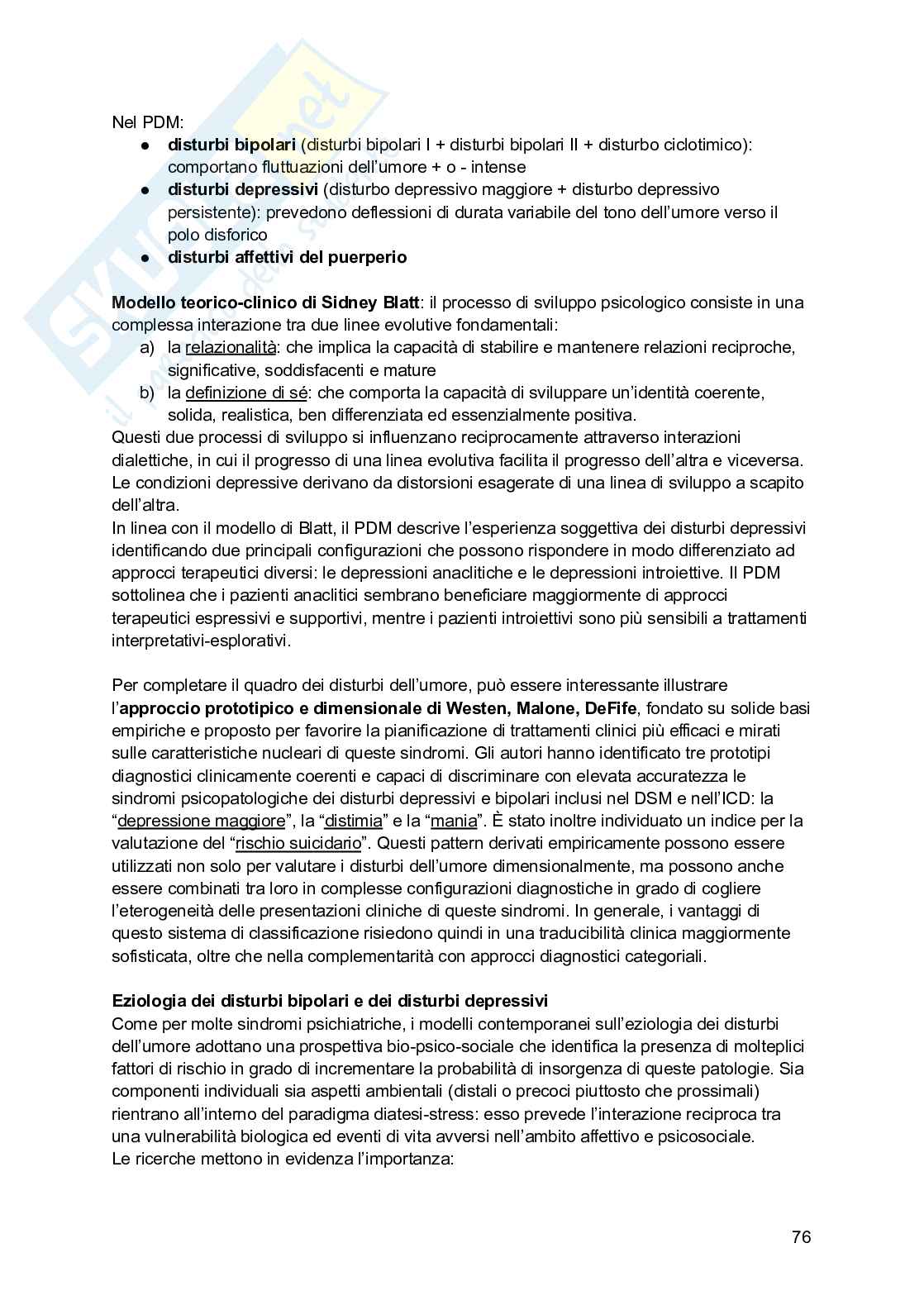 Appunti di Psicologia dinamica - modulo B Pag. 76