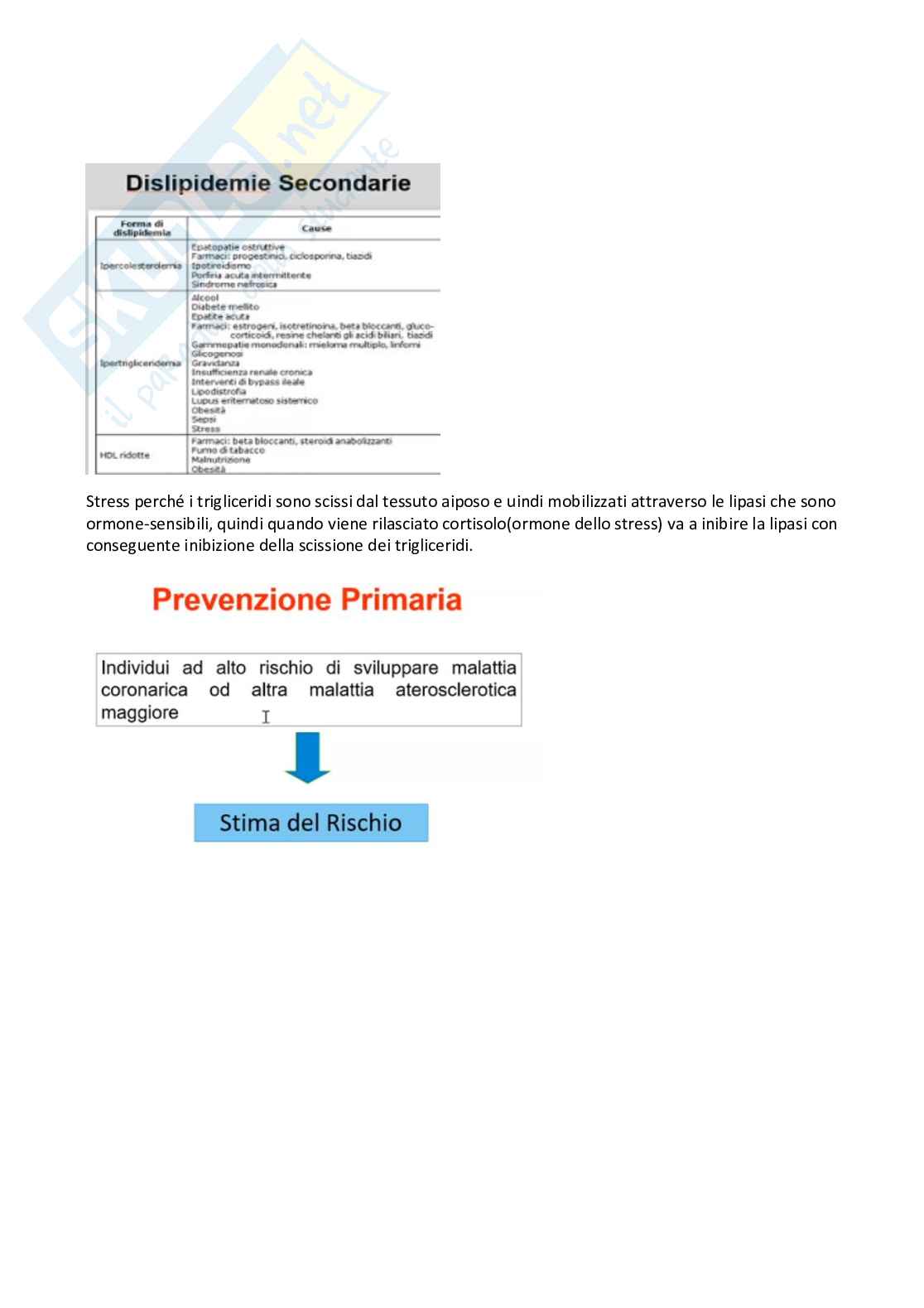 Metodi di laboratorio e valutazione clinica del rischio cardiovascolare nelle dislipidemie Pag. 11