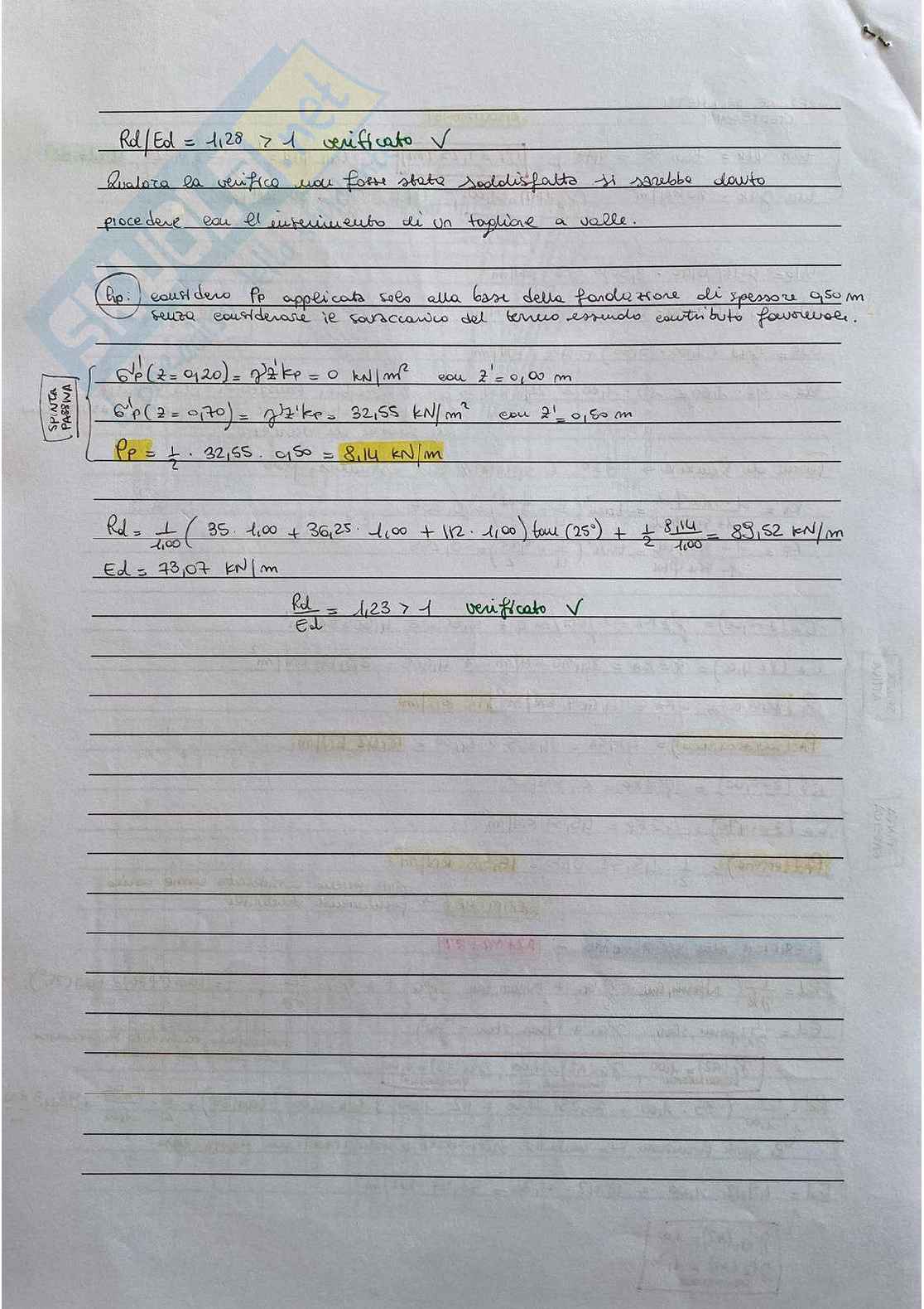 Costruzioni di strade - Prove d'esame - Parte 2 Pag. 36