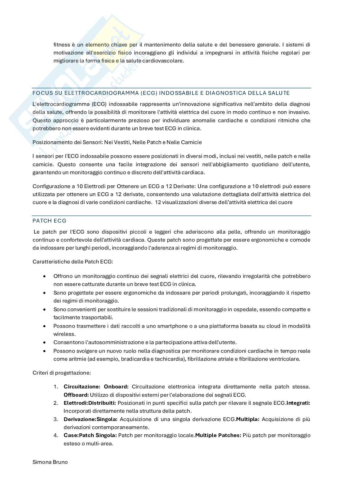 Appunti del corso di Strumentazione biomedica Pag. 6