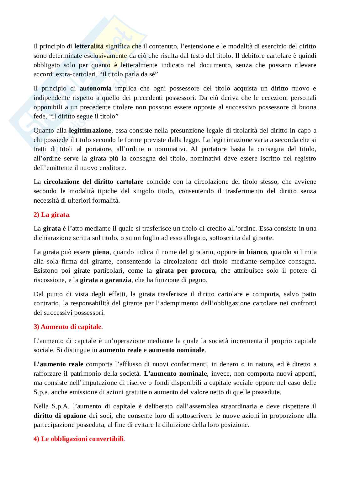Appunti Diritto commerciale  Pag. 2