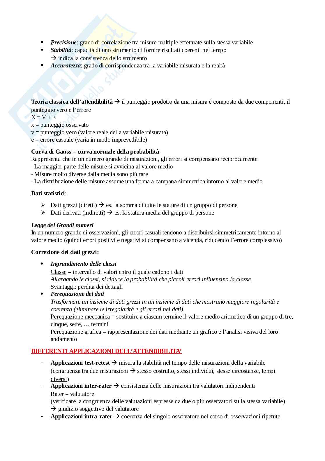 Statistica medica Pag. 11