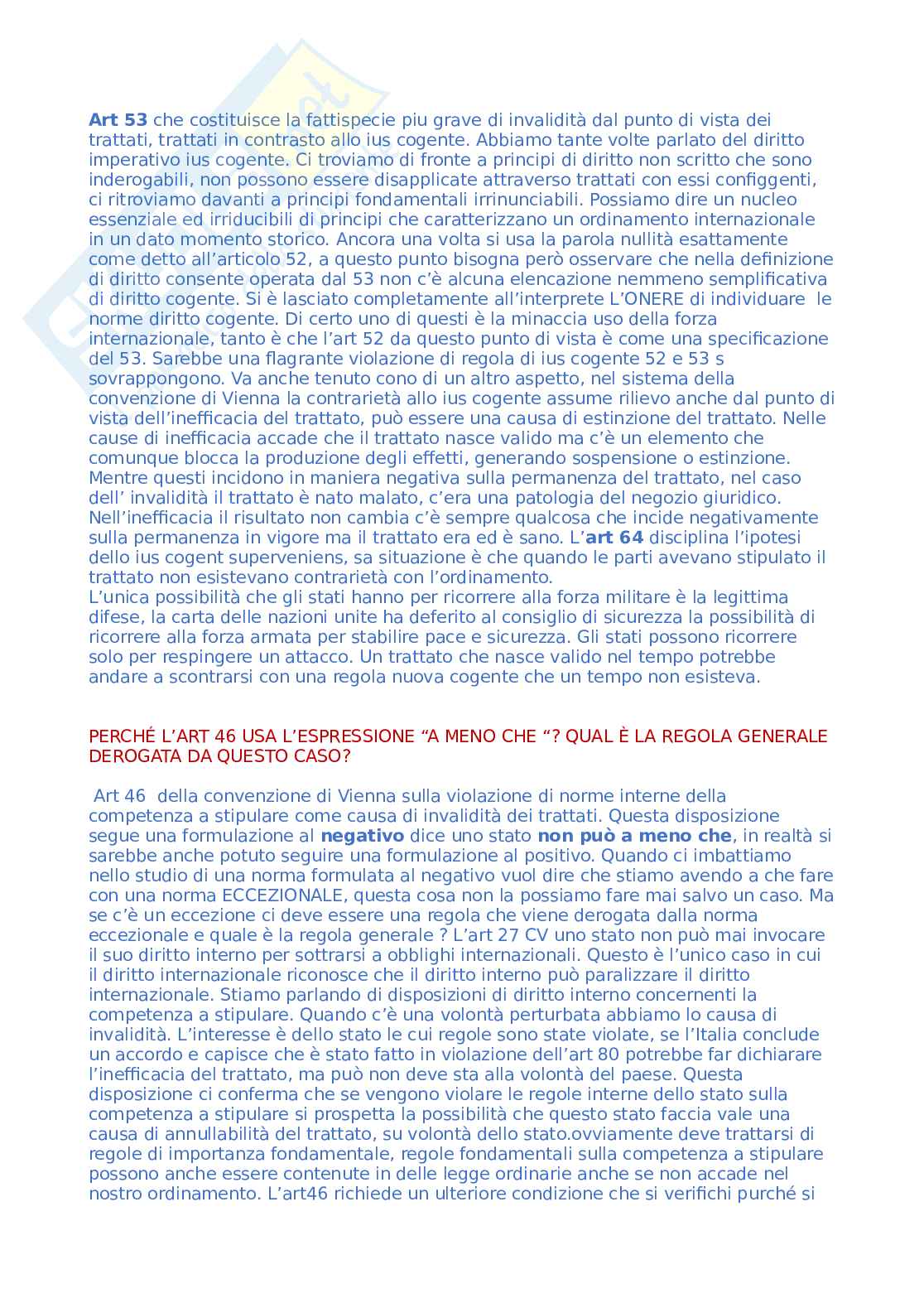Preparazione esame diritto internazionale Pag. 21