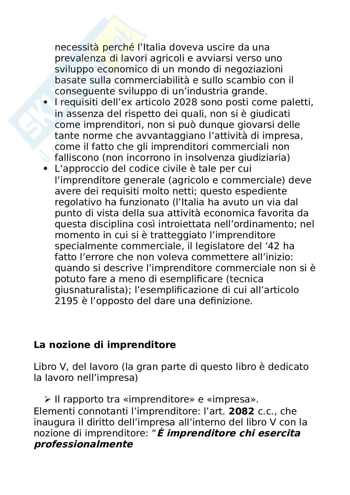 Diritto commerciale  Pag. 11