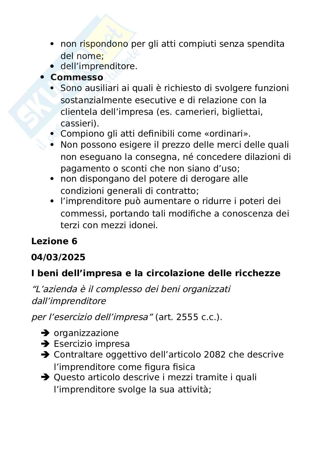 Diritto commerciale  Pag. 31