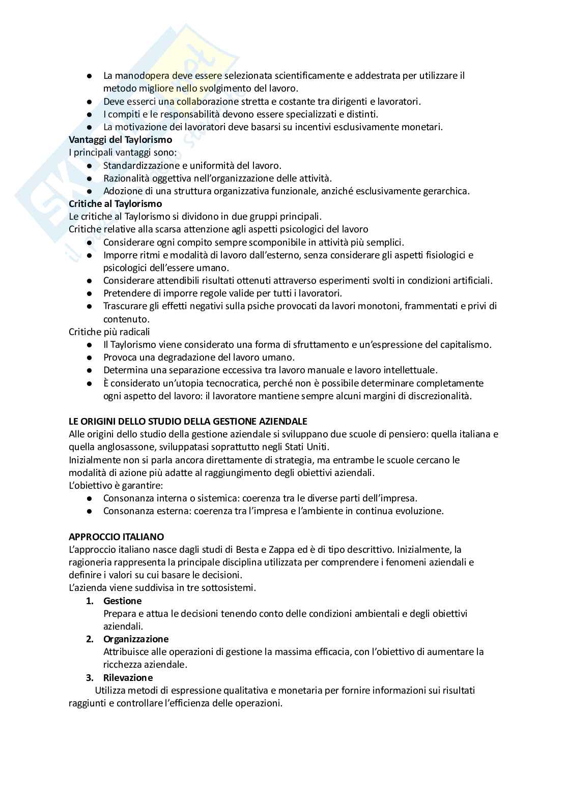 Appunti di Programmazione e controllo Pag. 2