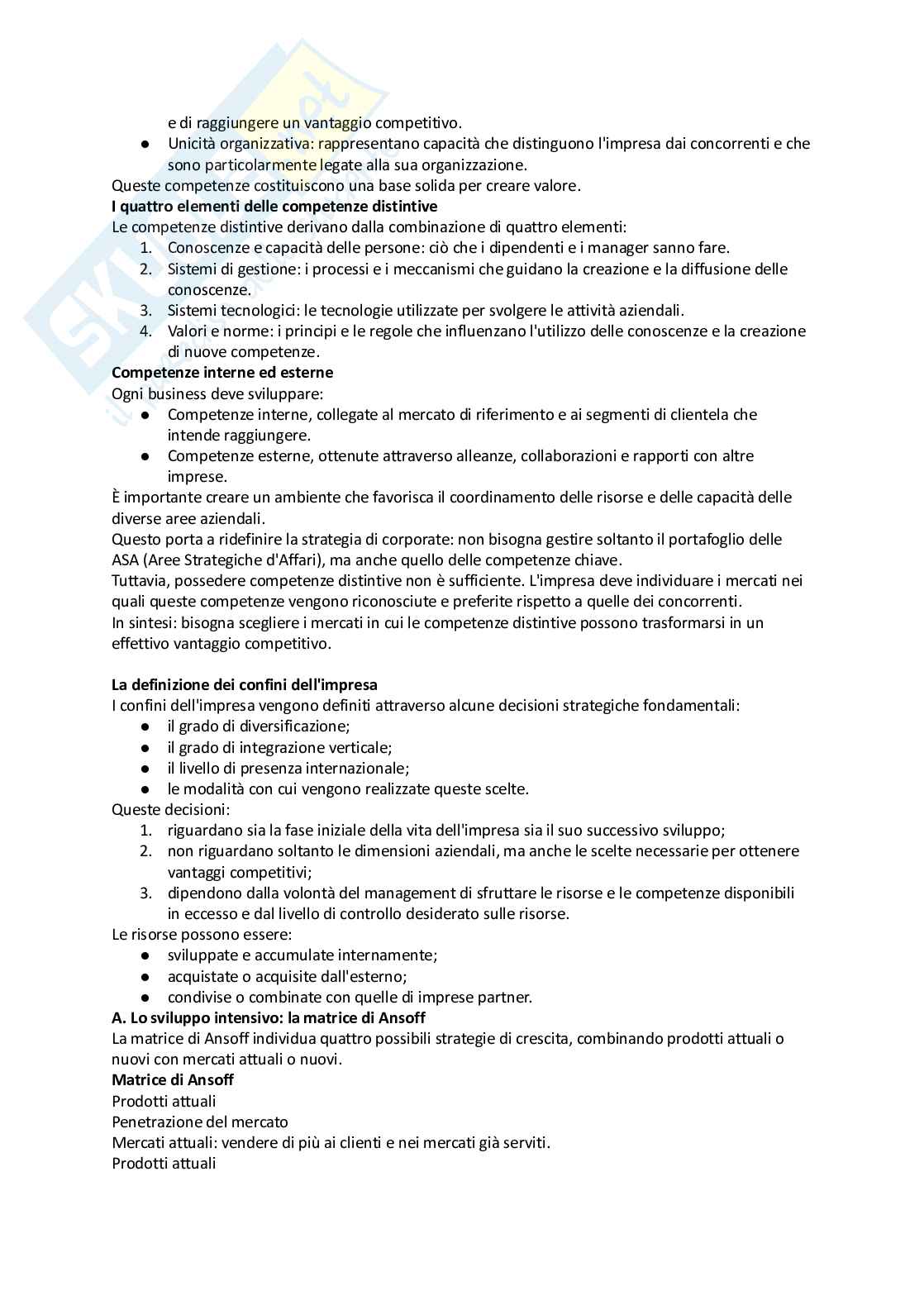 Appunti di Programmazione e controllo Pag. 91