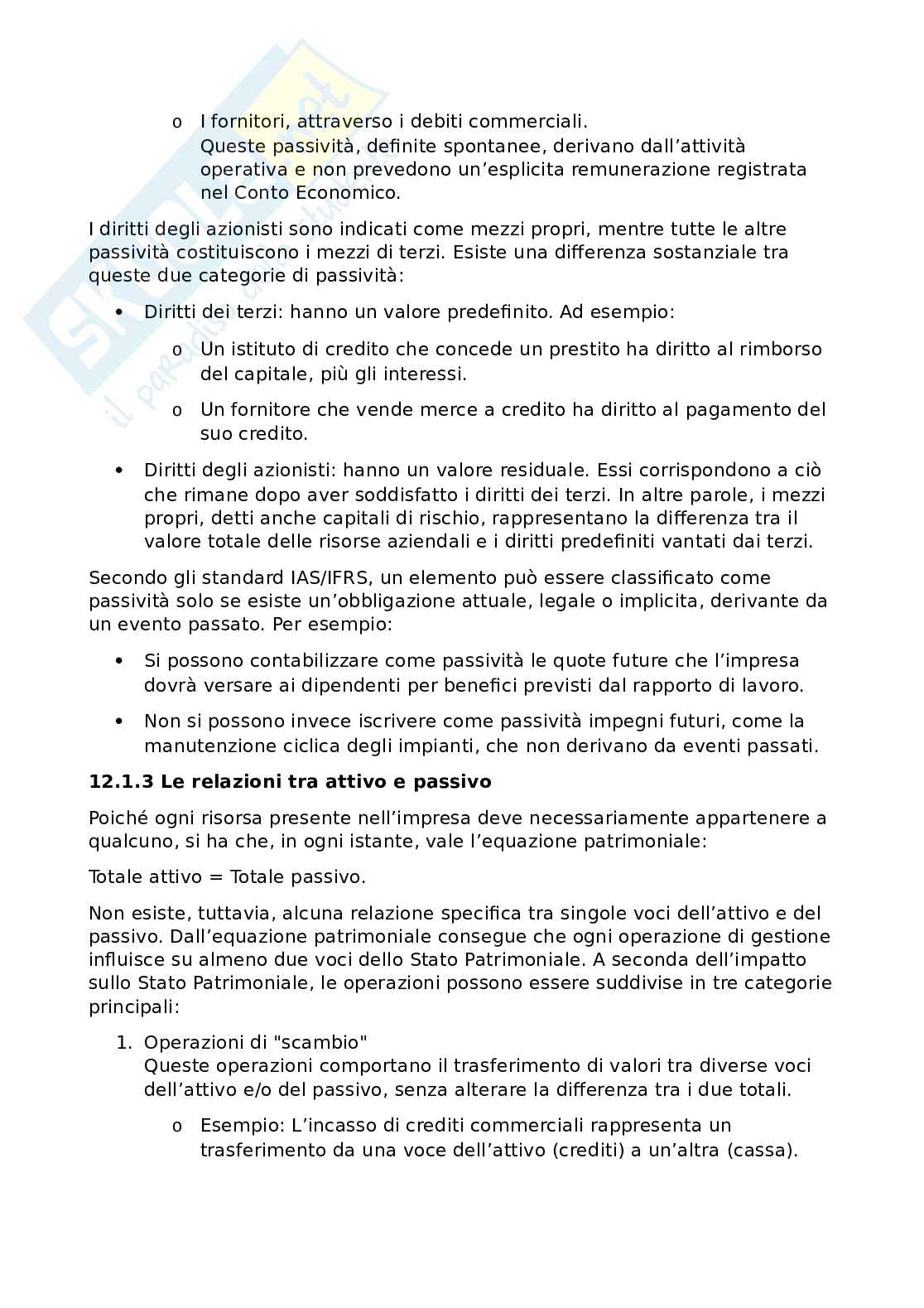 Appunti sul bilancio Pag. 2